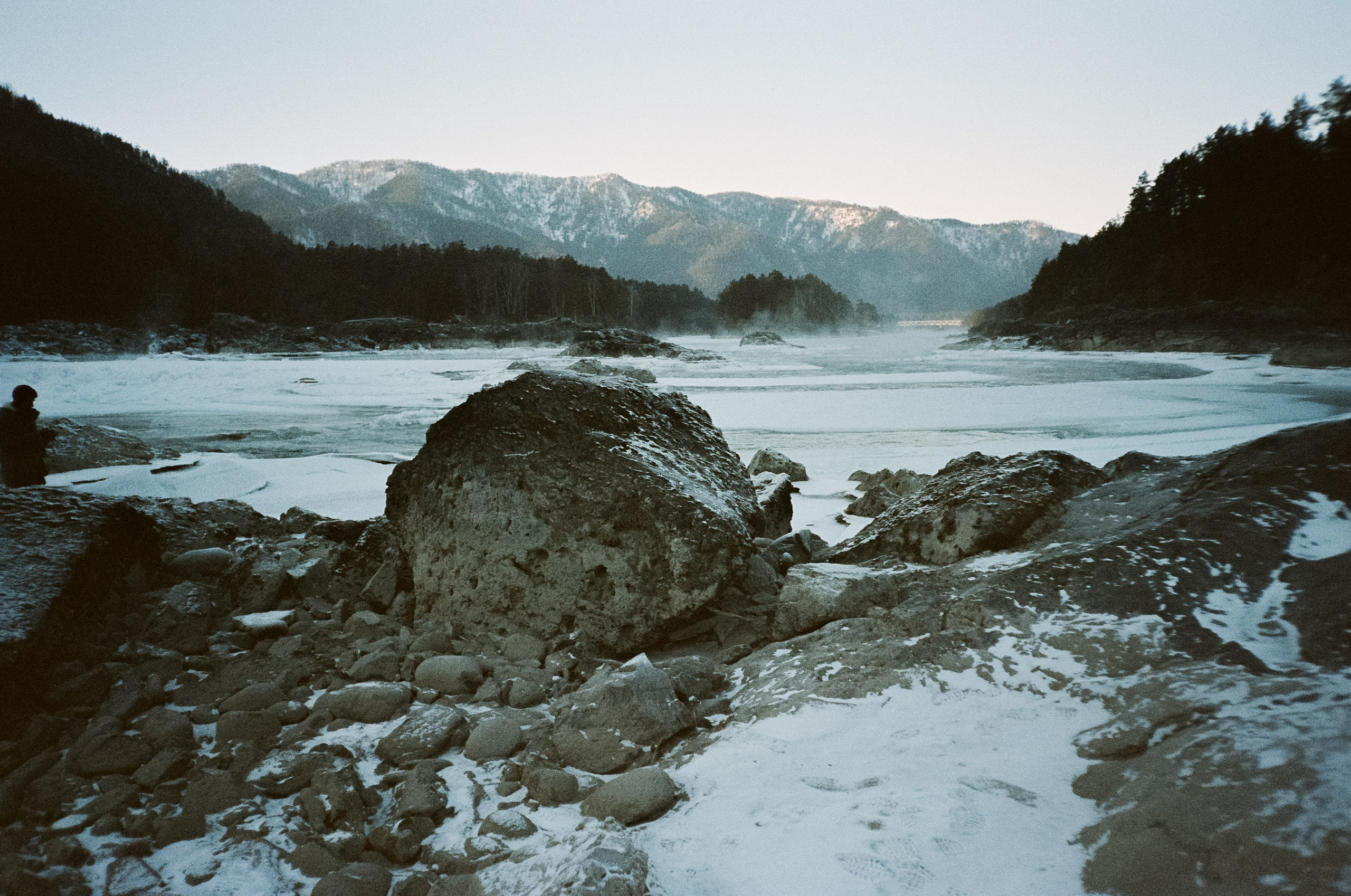 Кедровый остров в суровый мороз. Фотограф-документалист Мария Осокина