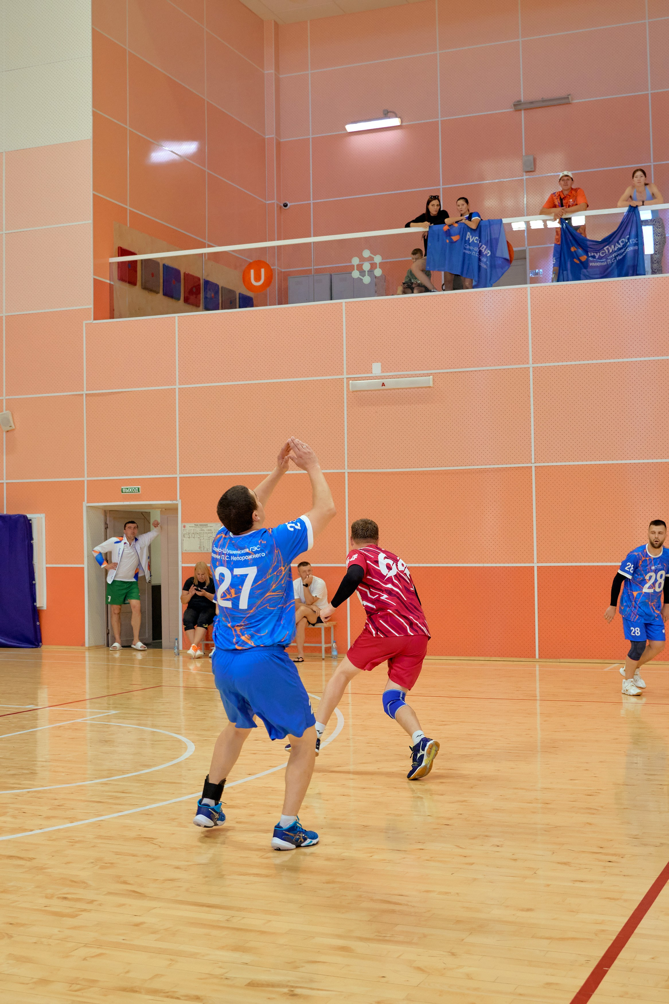 Спартакиада Группы РУСГИДРО | Волейбол. Александр Сазонов Красноярск