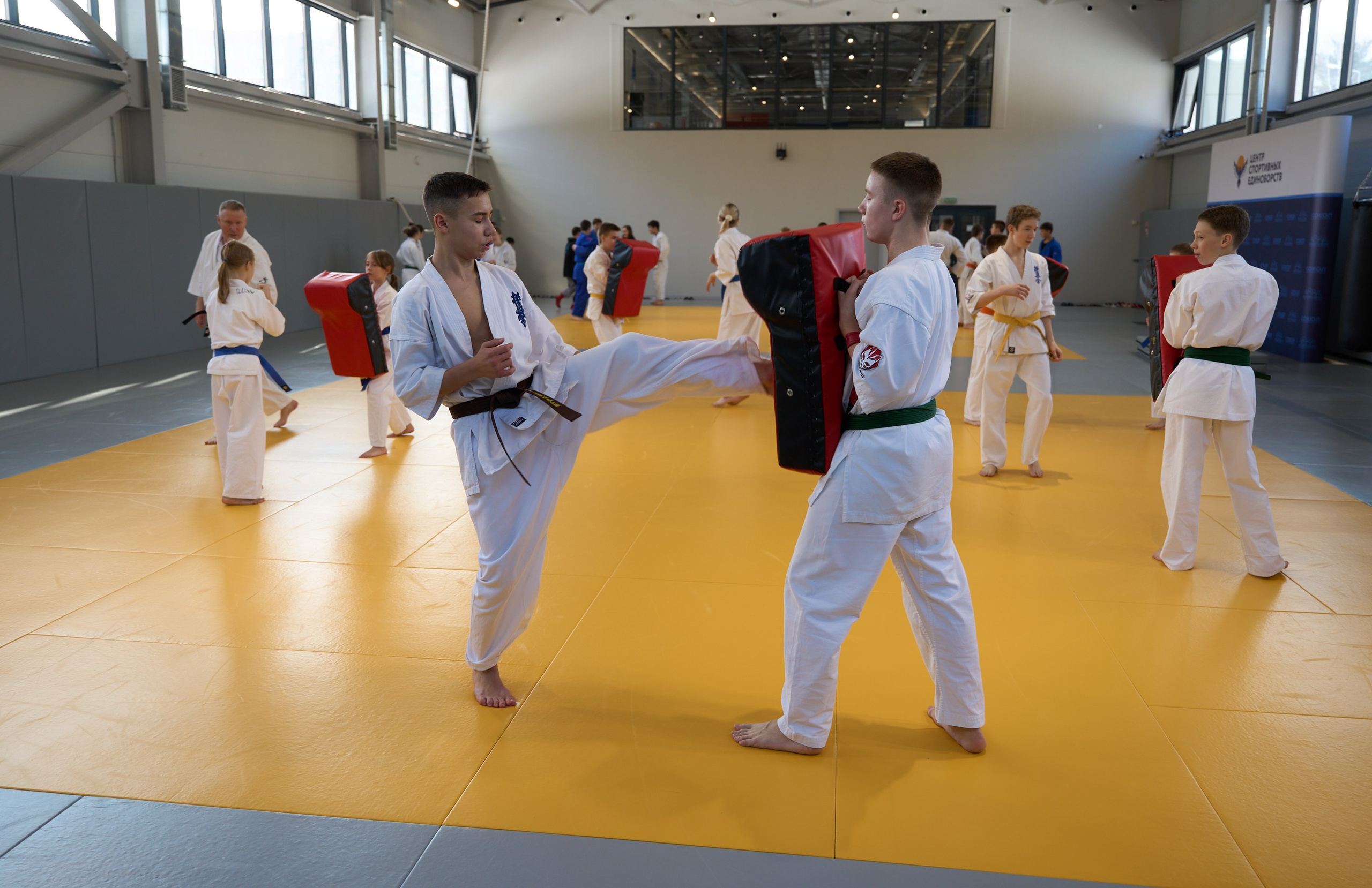 Открытие центров спортивных единоборств «Сокол» Красноярск/Дивногорск. Александр Сазонов Красноярск