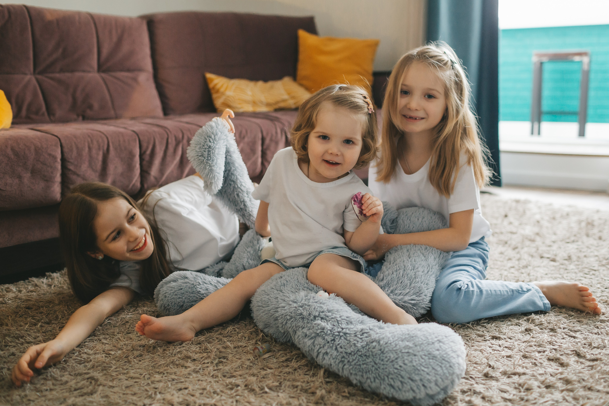 Семья Пети и Алёны (домашняя фотосессия). Семейный и детский фотограф и видеограф в Москве, Дрокина Наталья