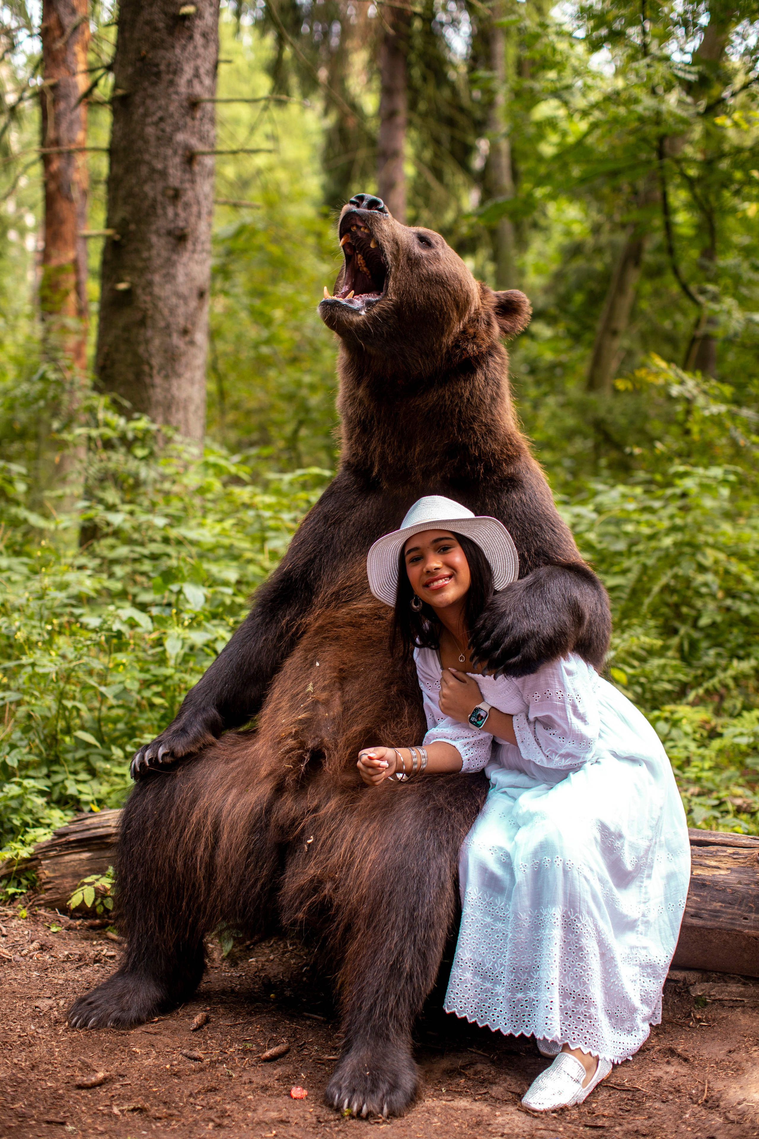 С медведем. Фотограф в Москве и в Московской области Сандра