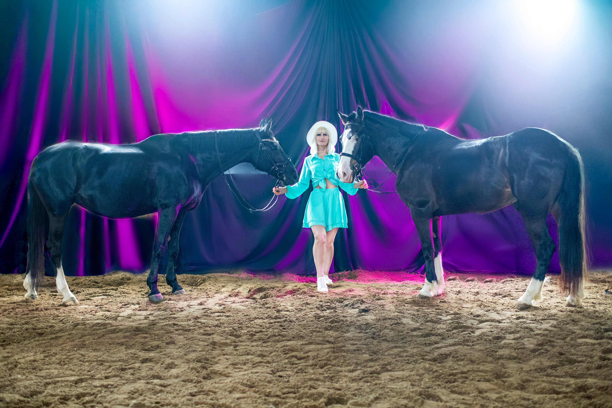 С лошадьми. Фотограф в Москве и в Московской области Сандра