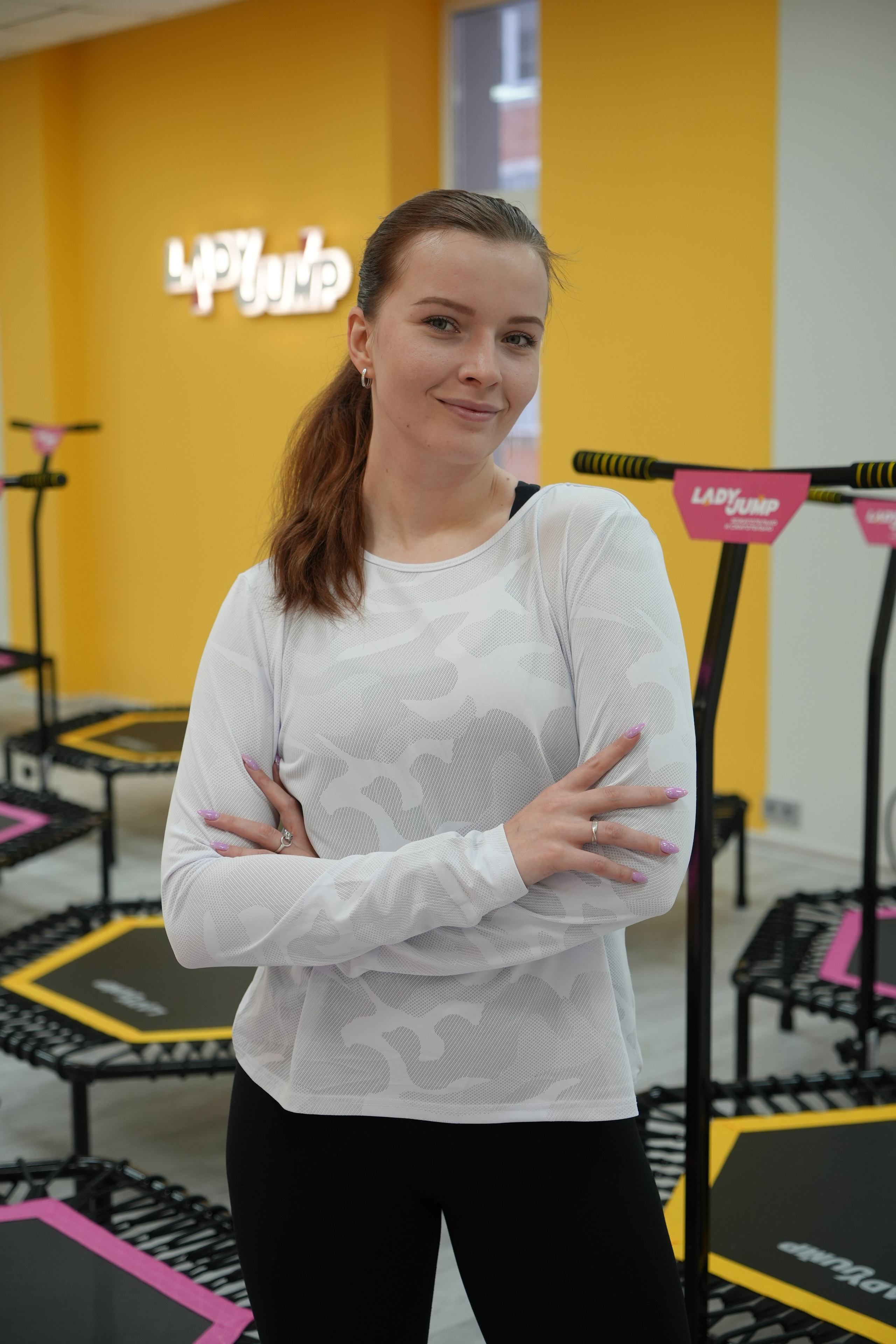 Открытие батутного центра «Lady Jump». Видеограф и Фотограф в Москве