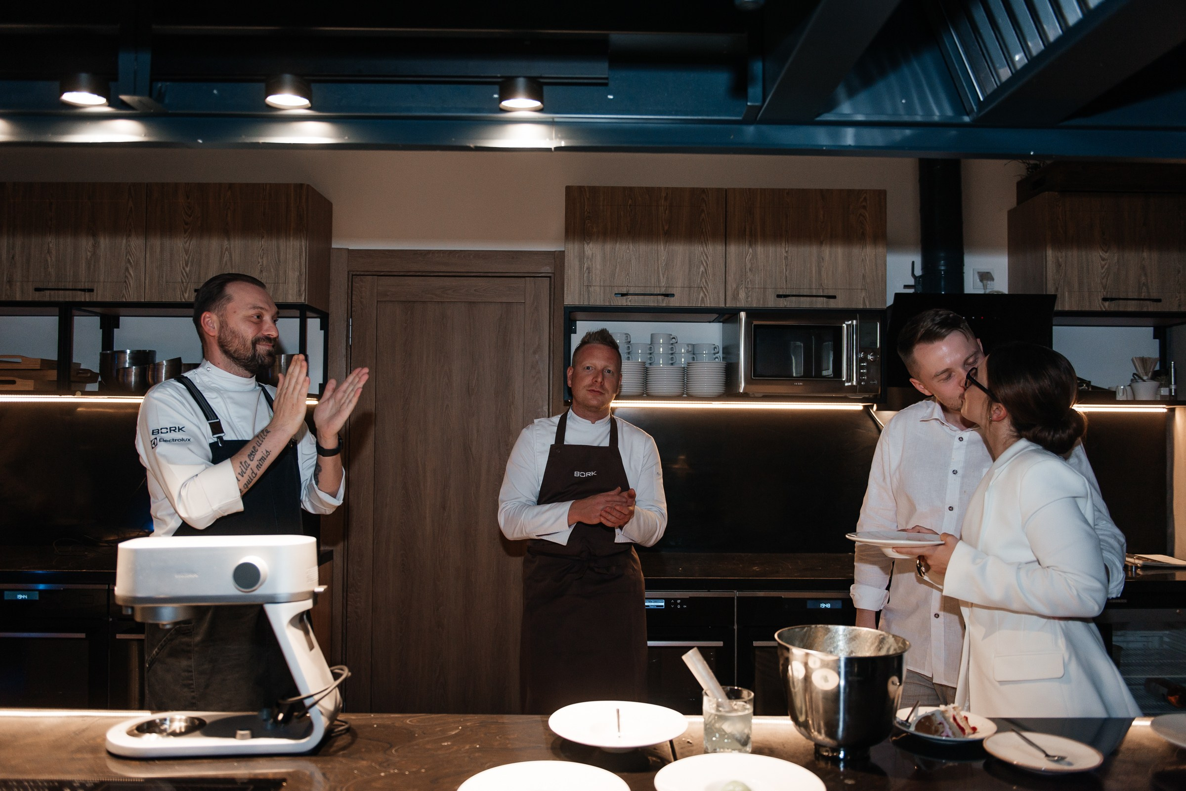 свадебный ужин в ресторане Чаща в Охта парке