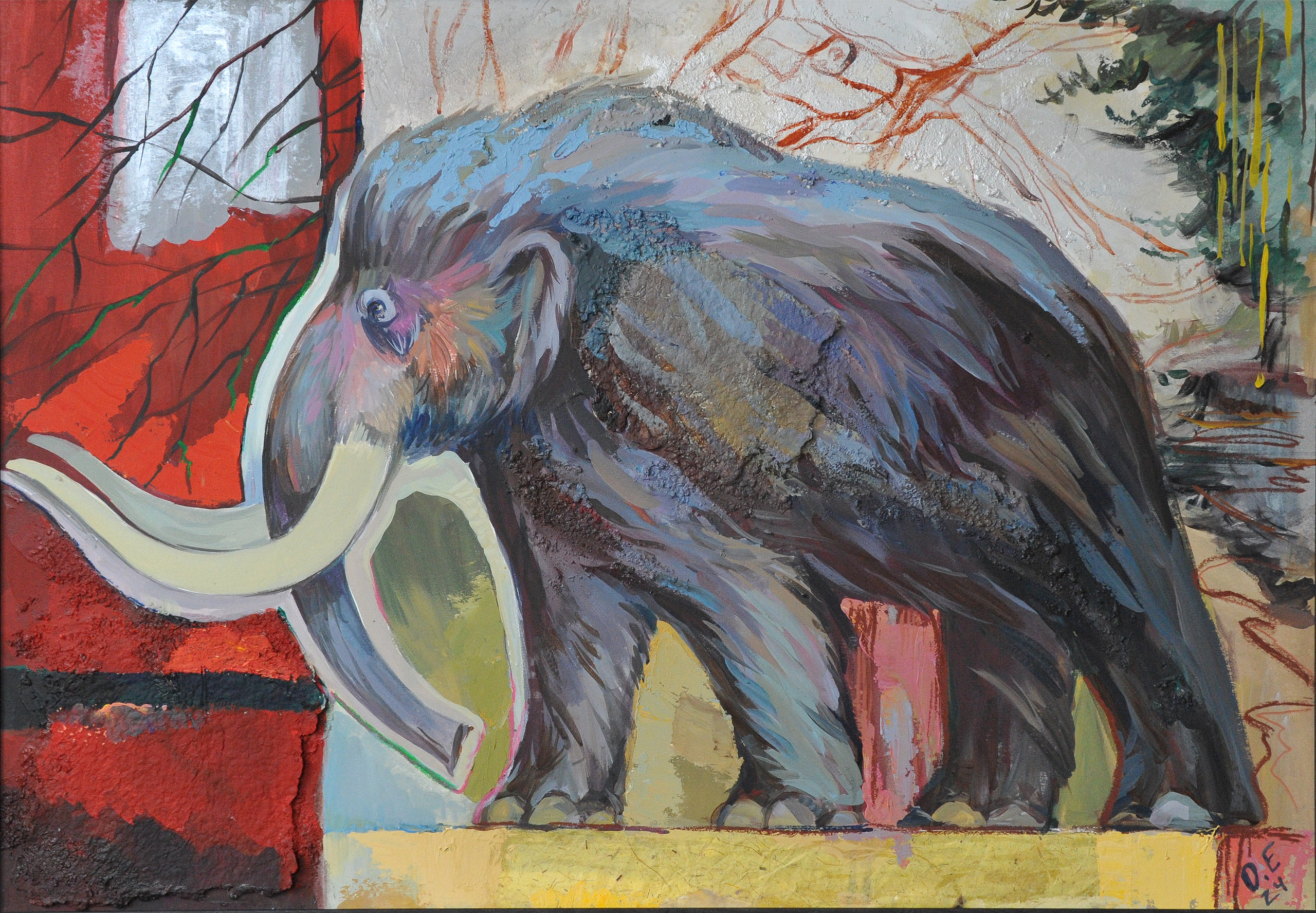 За Полярным кругом. Ефремова Ольга. Художник