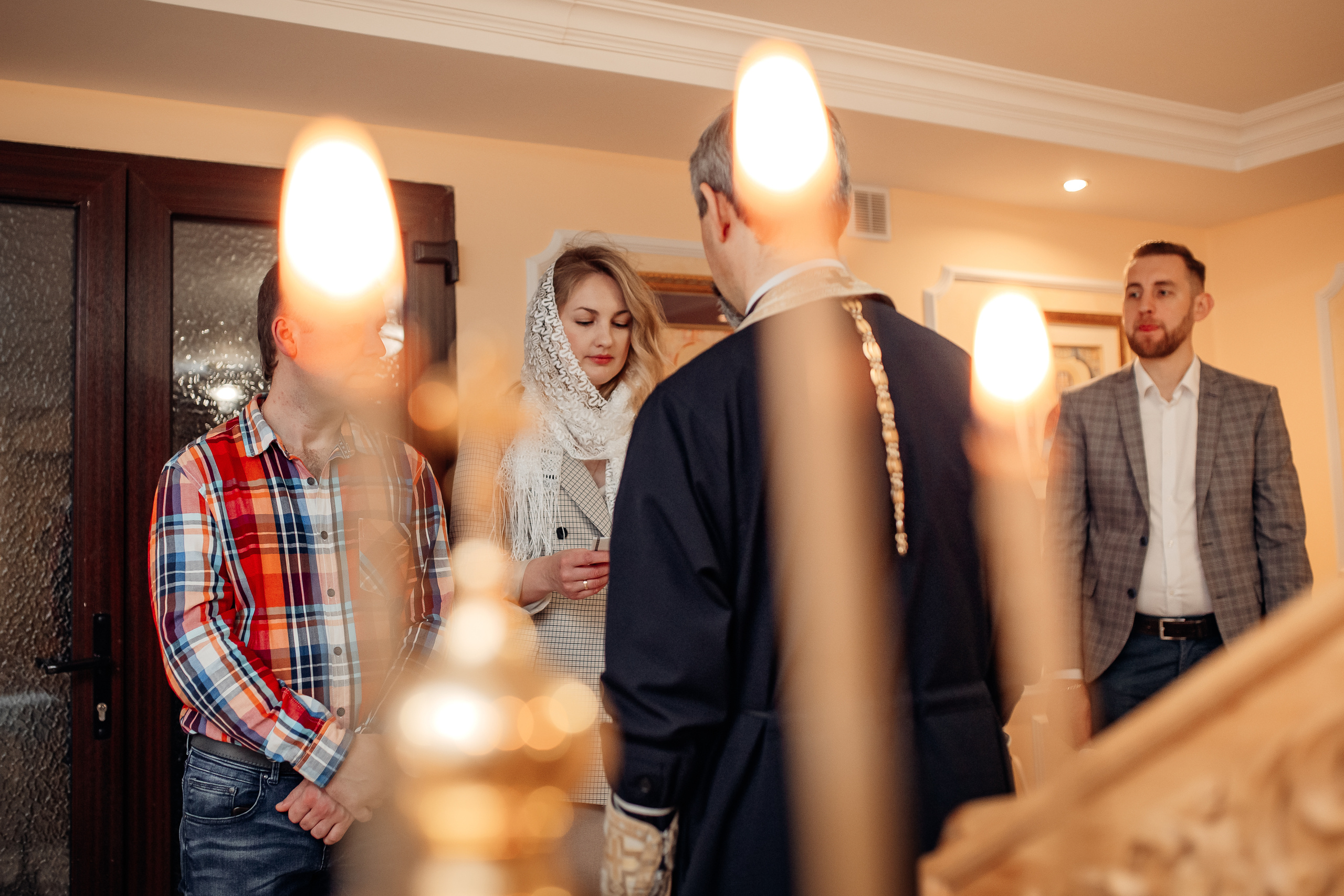 Крещение Михаила, Храм Серафима Саровского, Минск