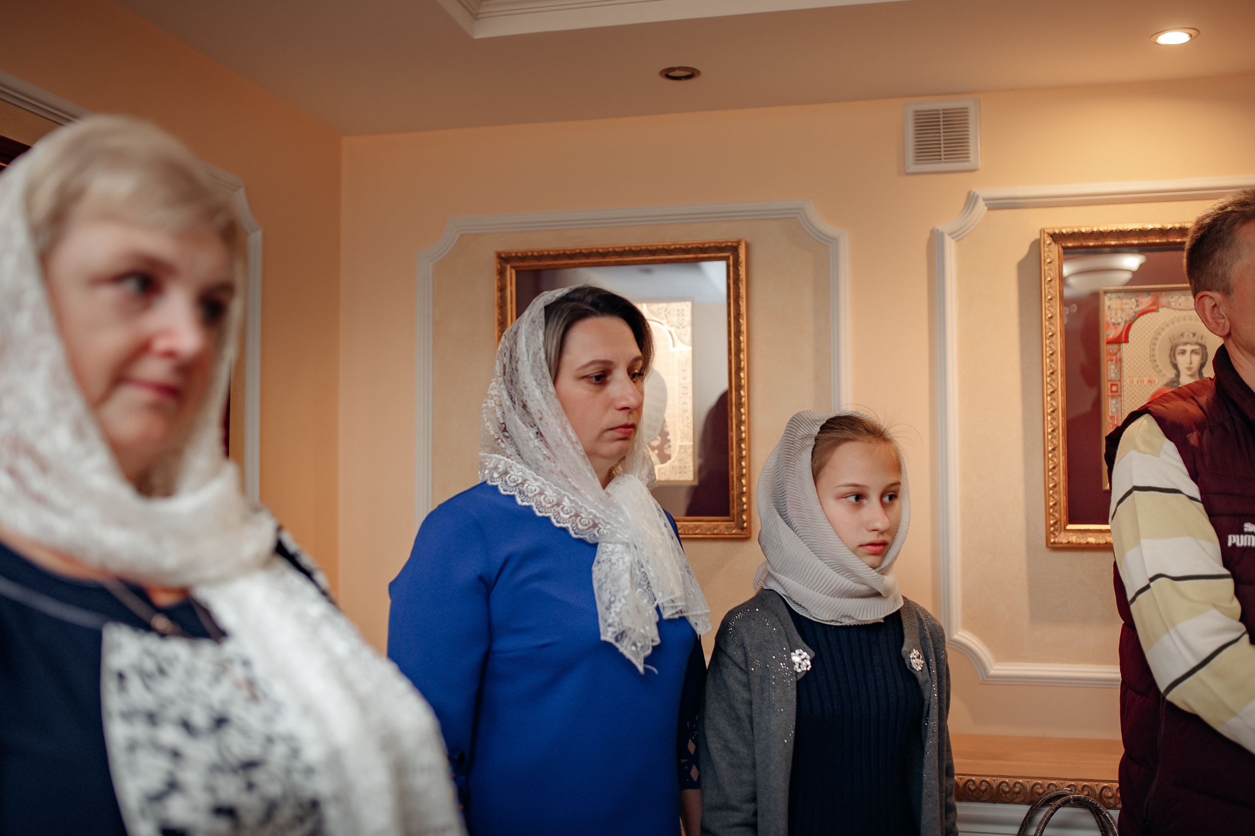 Крещение Михаила, Храм Серафима Саровского, Минск