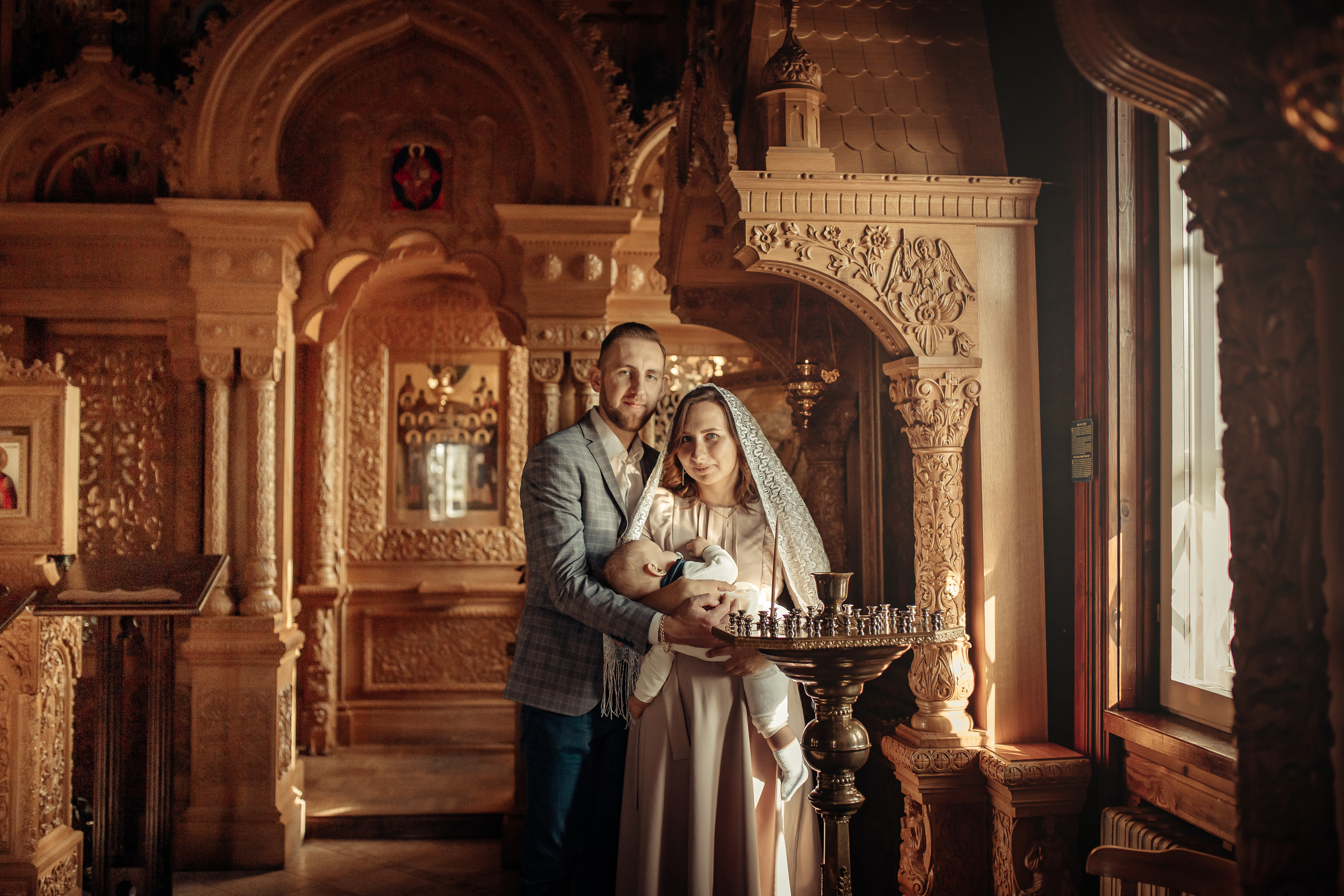 Крещение Михаила, Храм Серафима Саровского, Минск