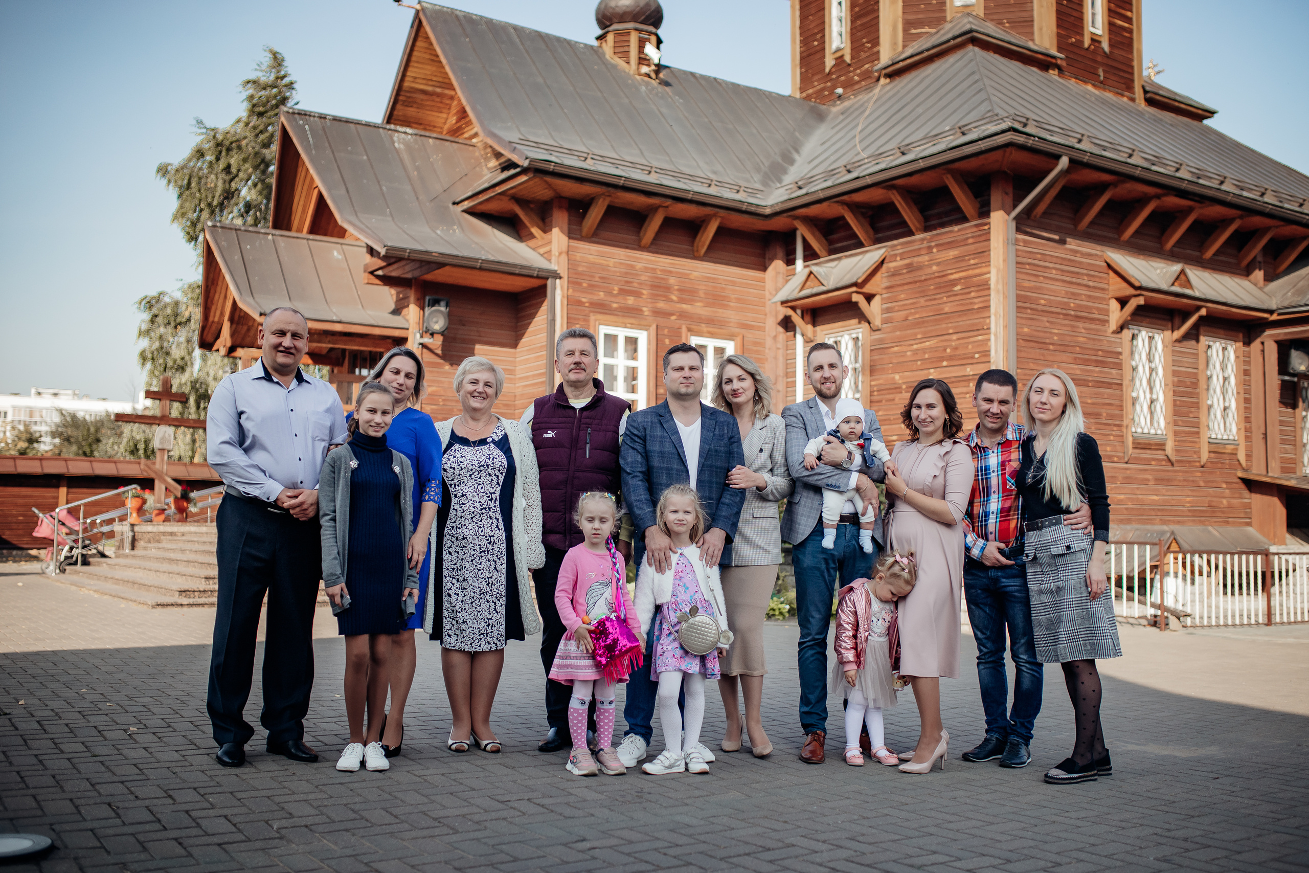 Крещение Михаила, Храм Серафима Саровского, Минск