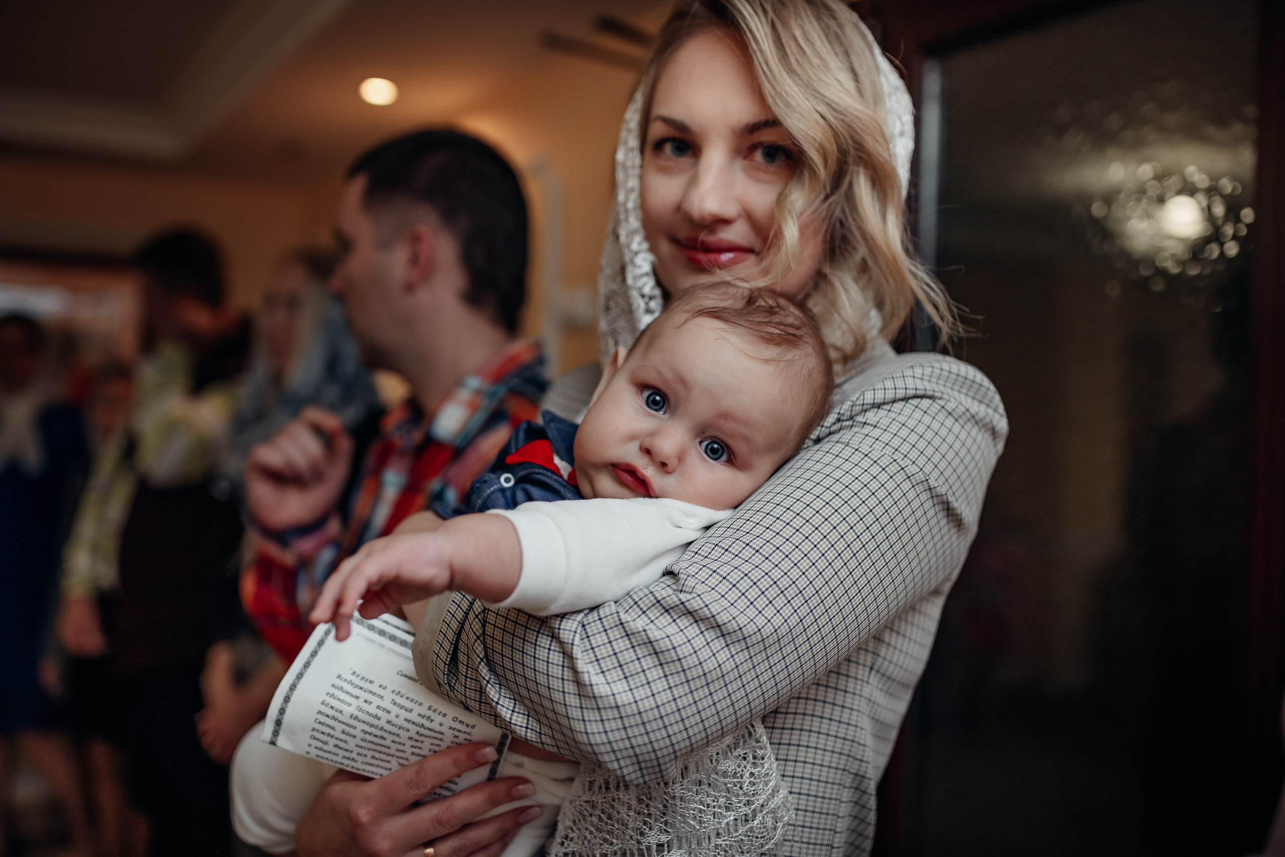 Крещение Михаила, Храм Серафима Саровского, Минск