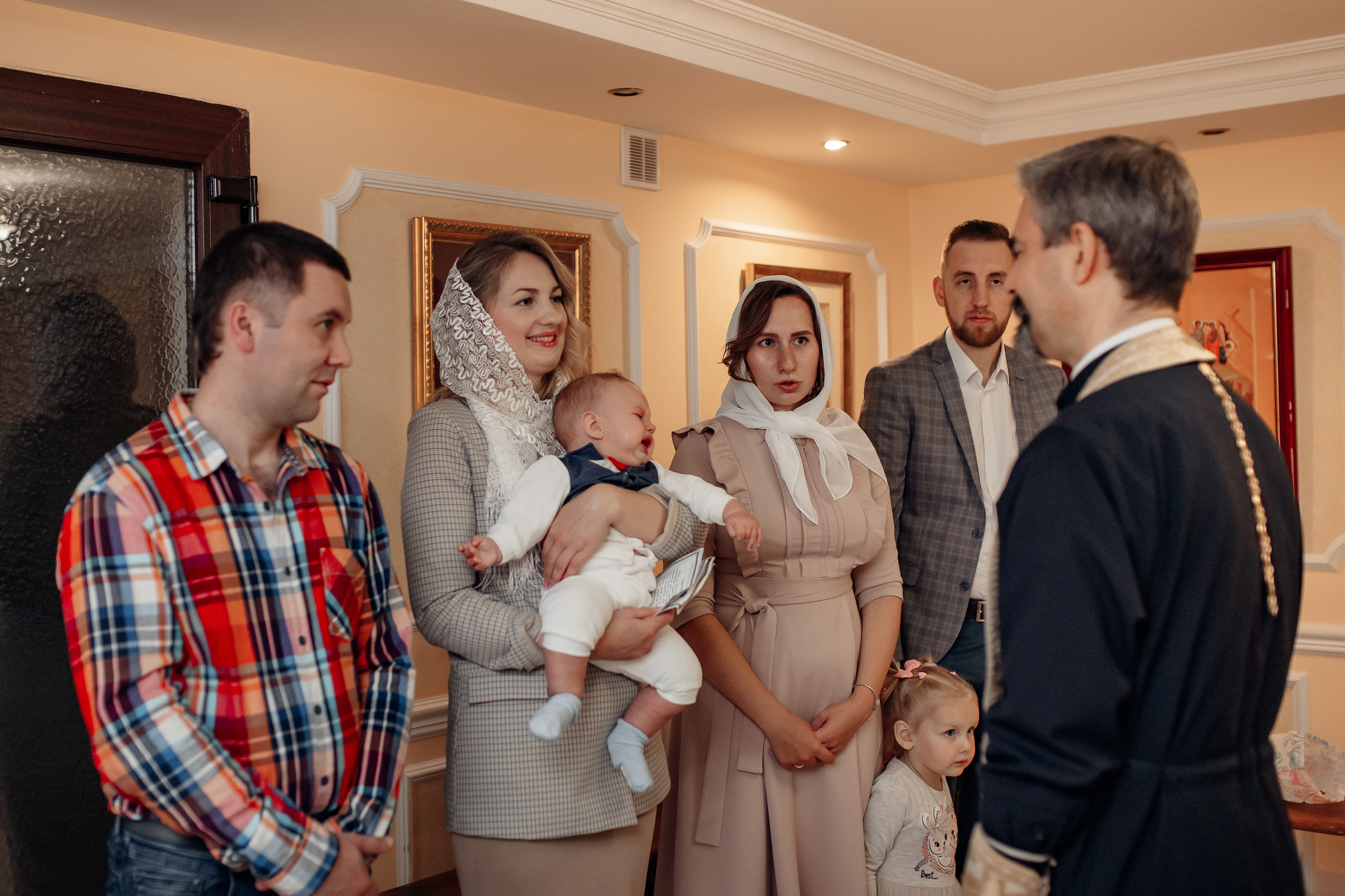 Крещение Михаила, Храм Серафима Саровского, Минск