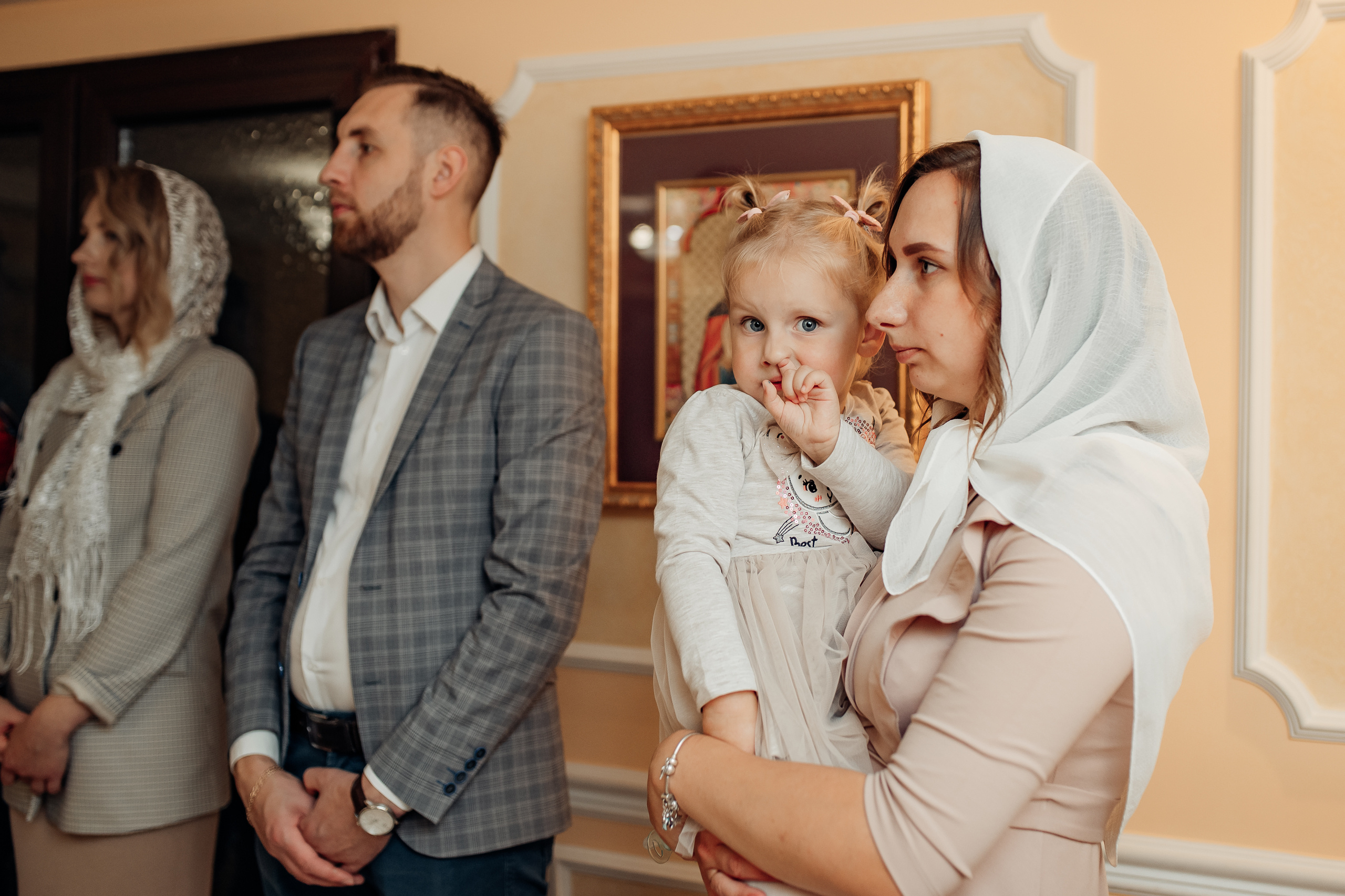 Крещение Михаила, Храм Серафима Саровского, Минск