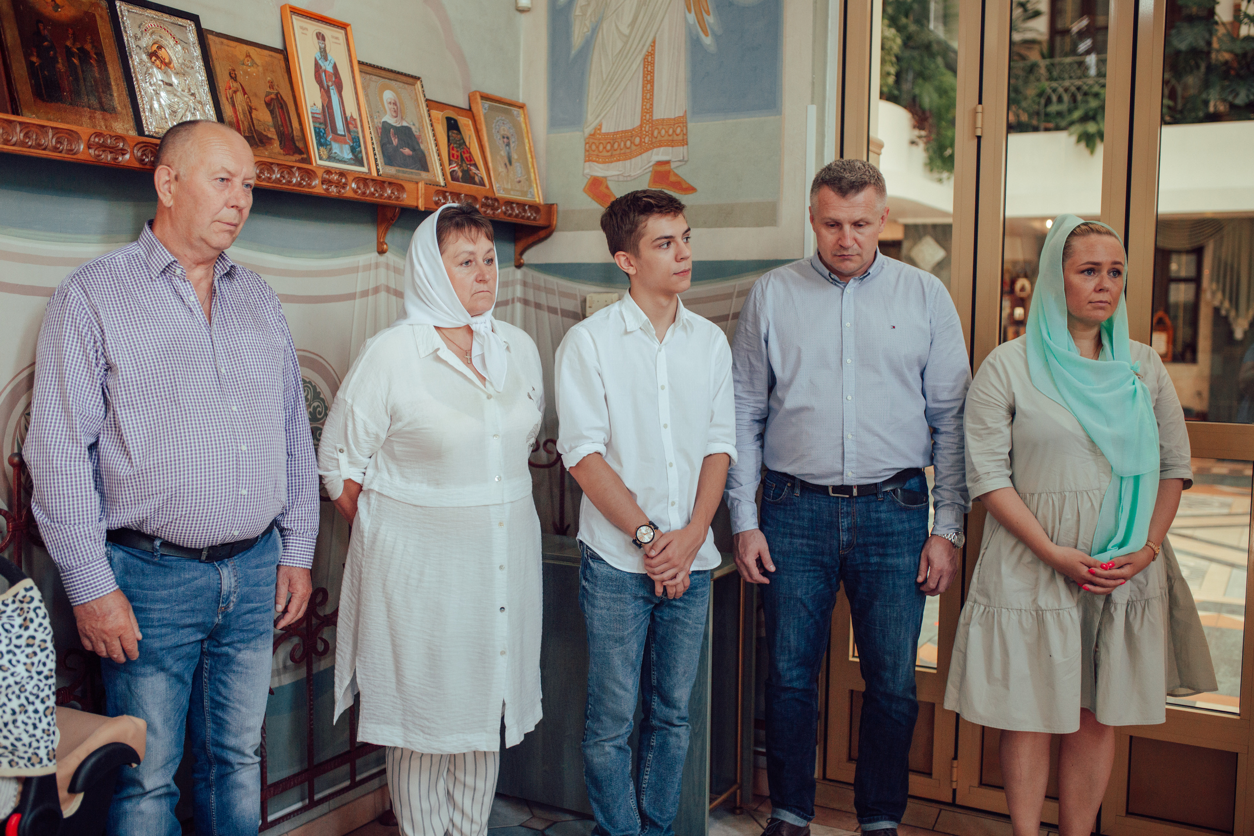 Крещение Никиты, Храм Иова Многострадального (Дом Милосердия), Минск