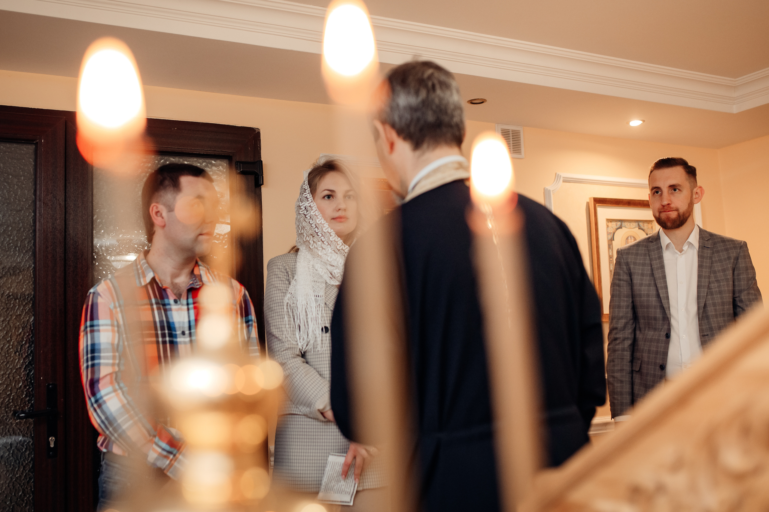 Крещение Михаила, Храм Серафима Саровского, Минск