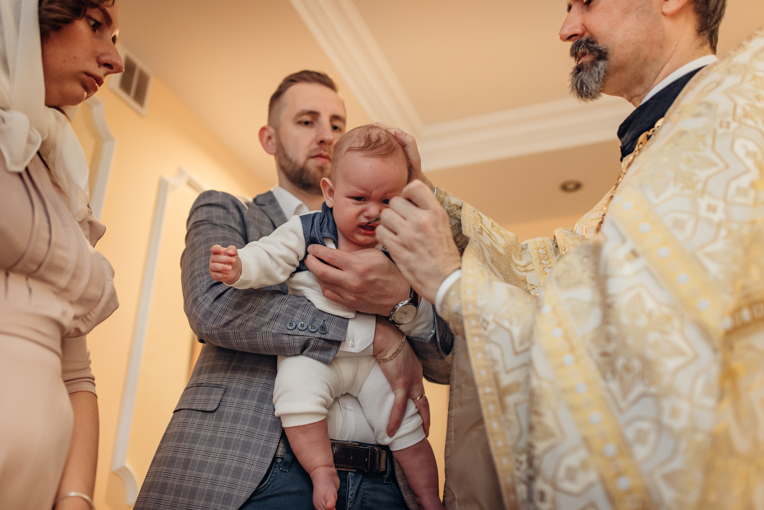 Крещение Михаила, Храм Серафима Саровского, Минск