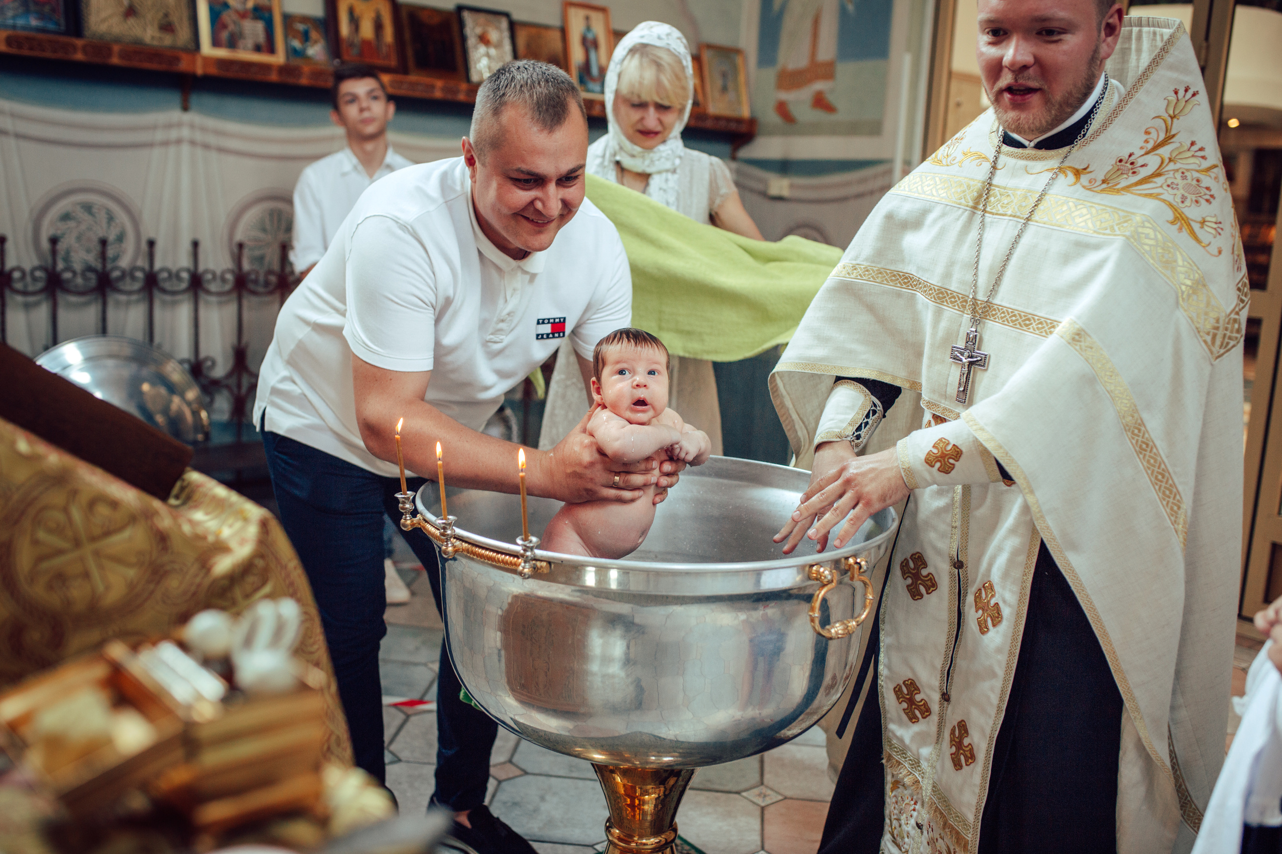 Крещение Никиты, Храм Иова Многострадального (Дом Милосердия), Минск