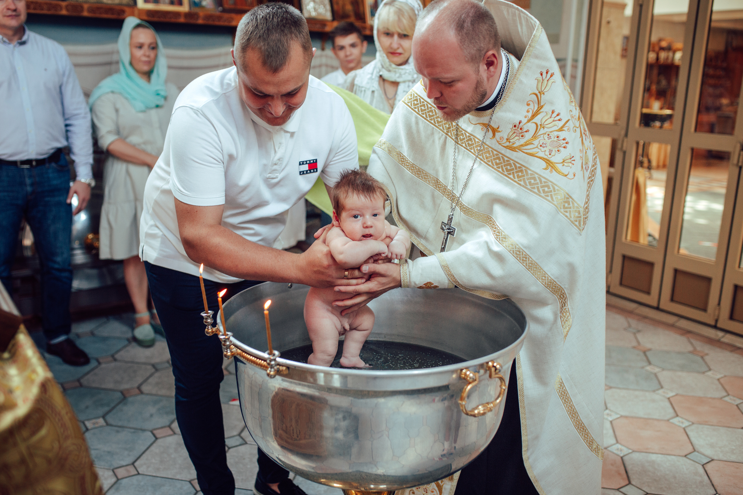 Крещение Никиты, Храм Иова Многострадального (Дом Милосердия), Минск