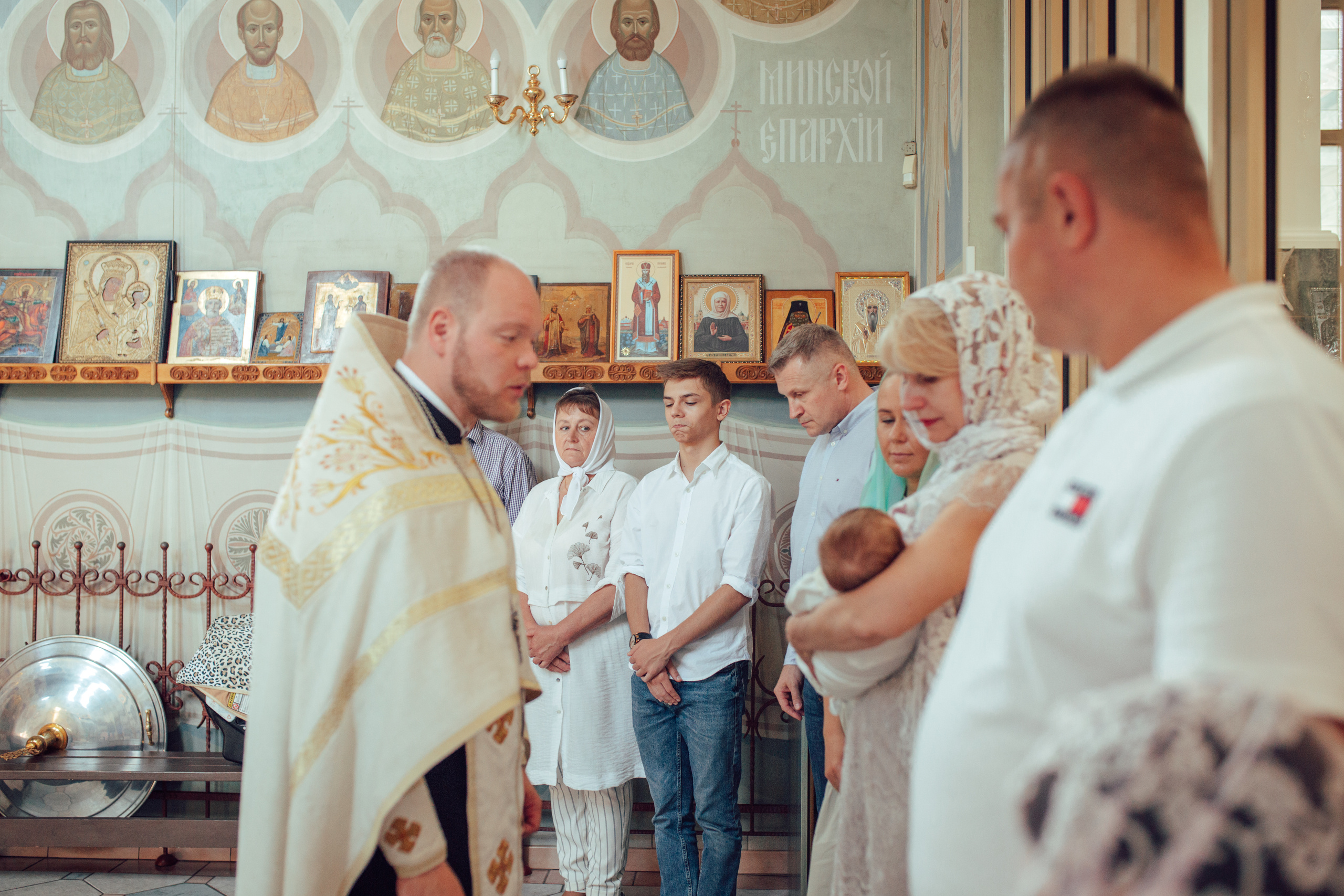 Крещение Никиты, Храм Иова Многострадального (Дом Милосердия), Минск