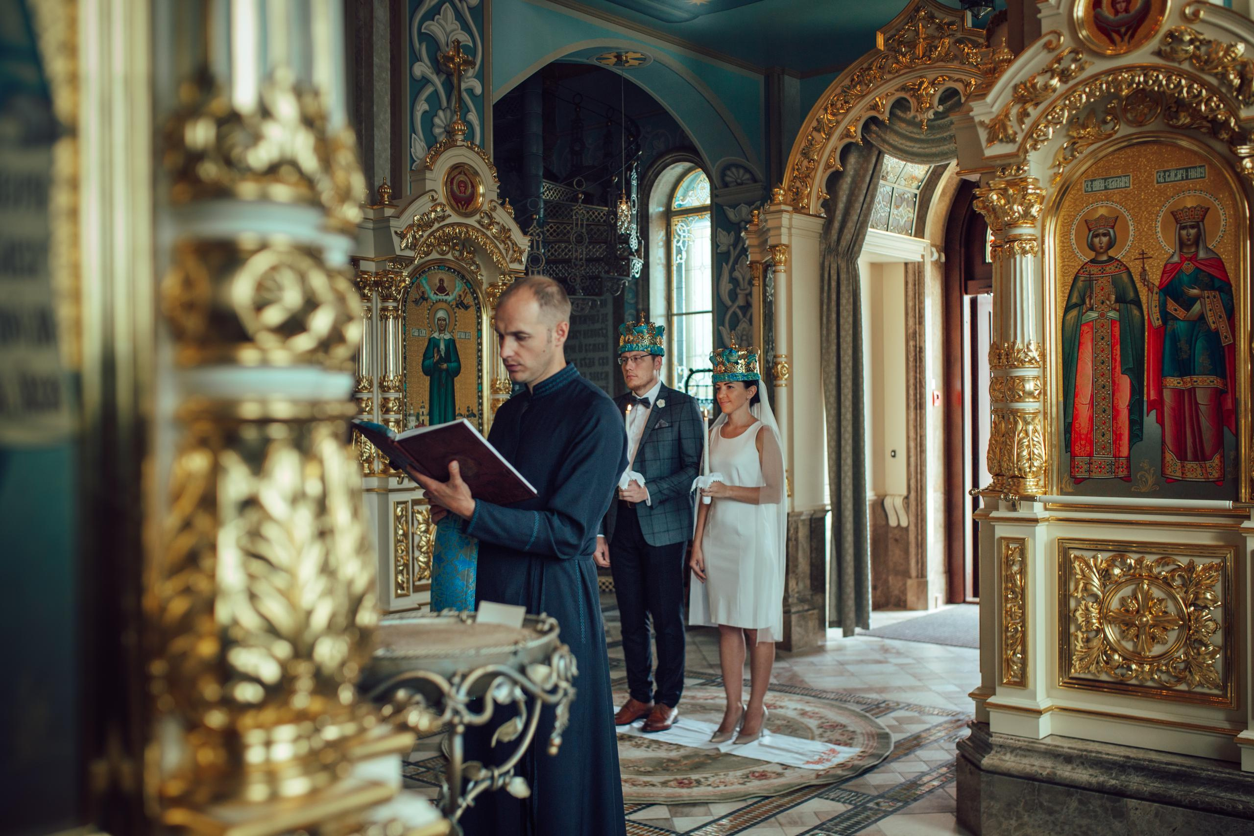 Юрий+Екатерина, Храм Всех Святых, Минск