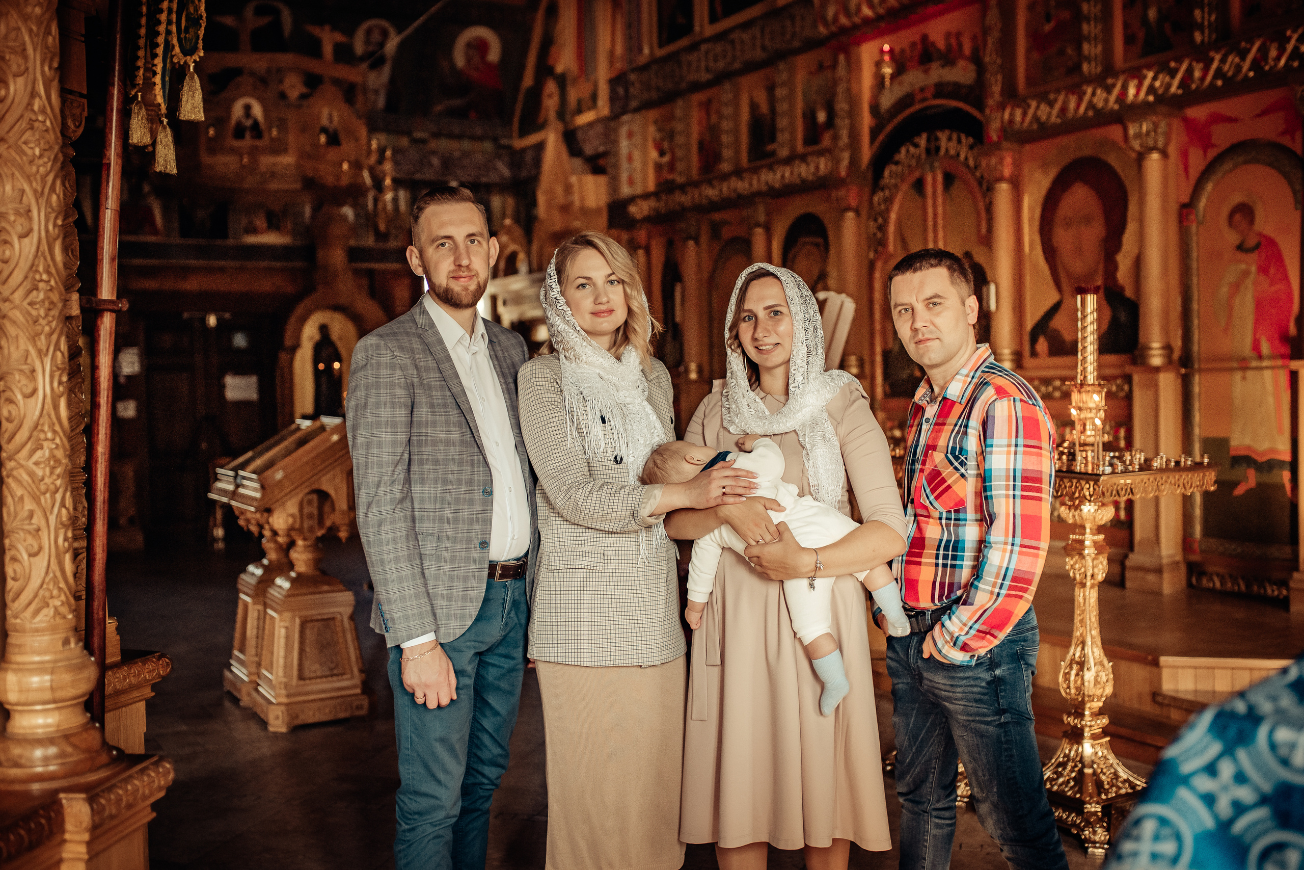 Крещение Михаила, Храм Серафима Саровского, Минск