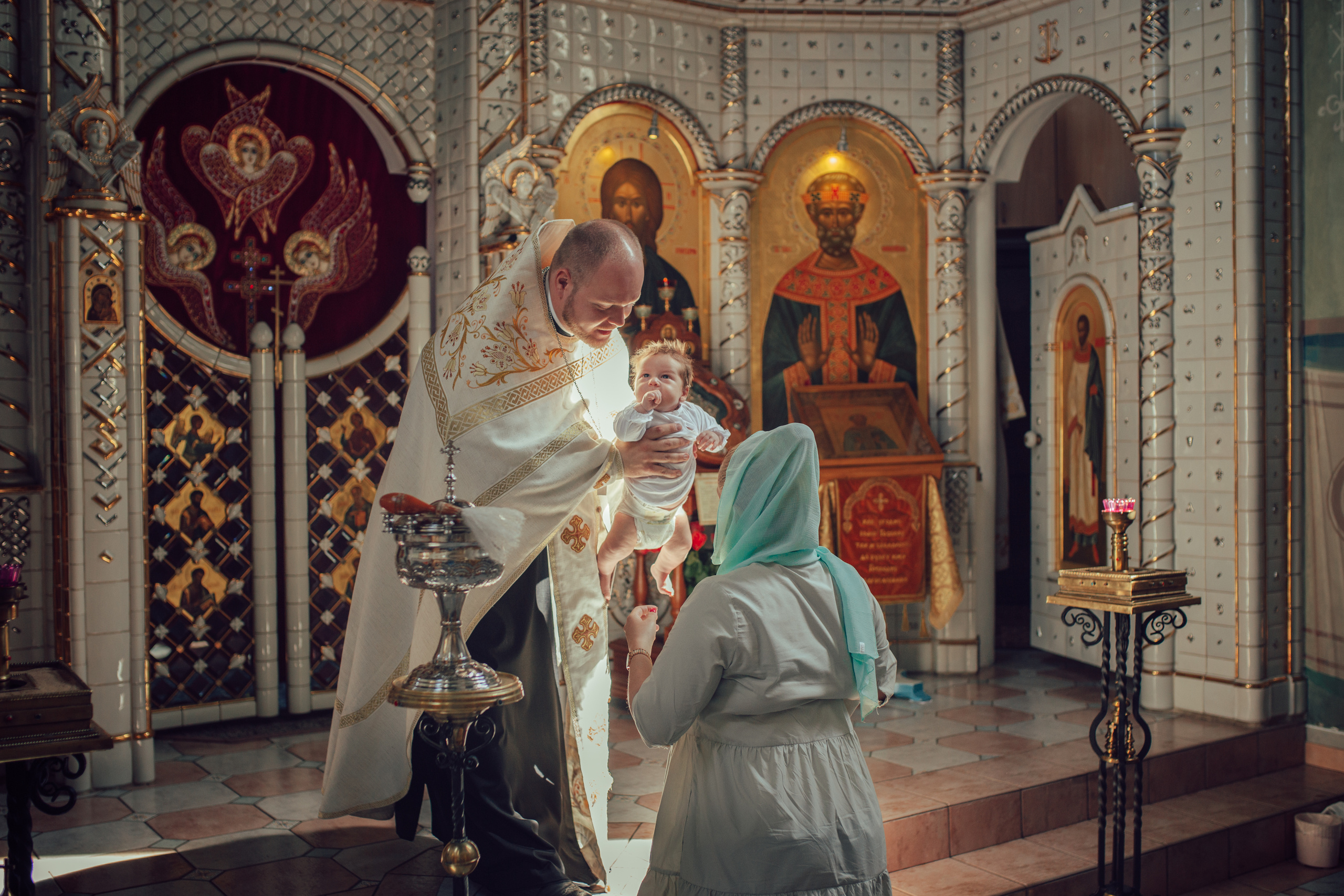 Крещение Никиты, Храм Иова Многострадального (Дом Милосердия), Минск