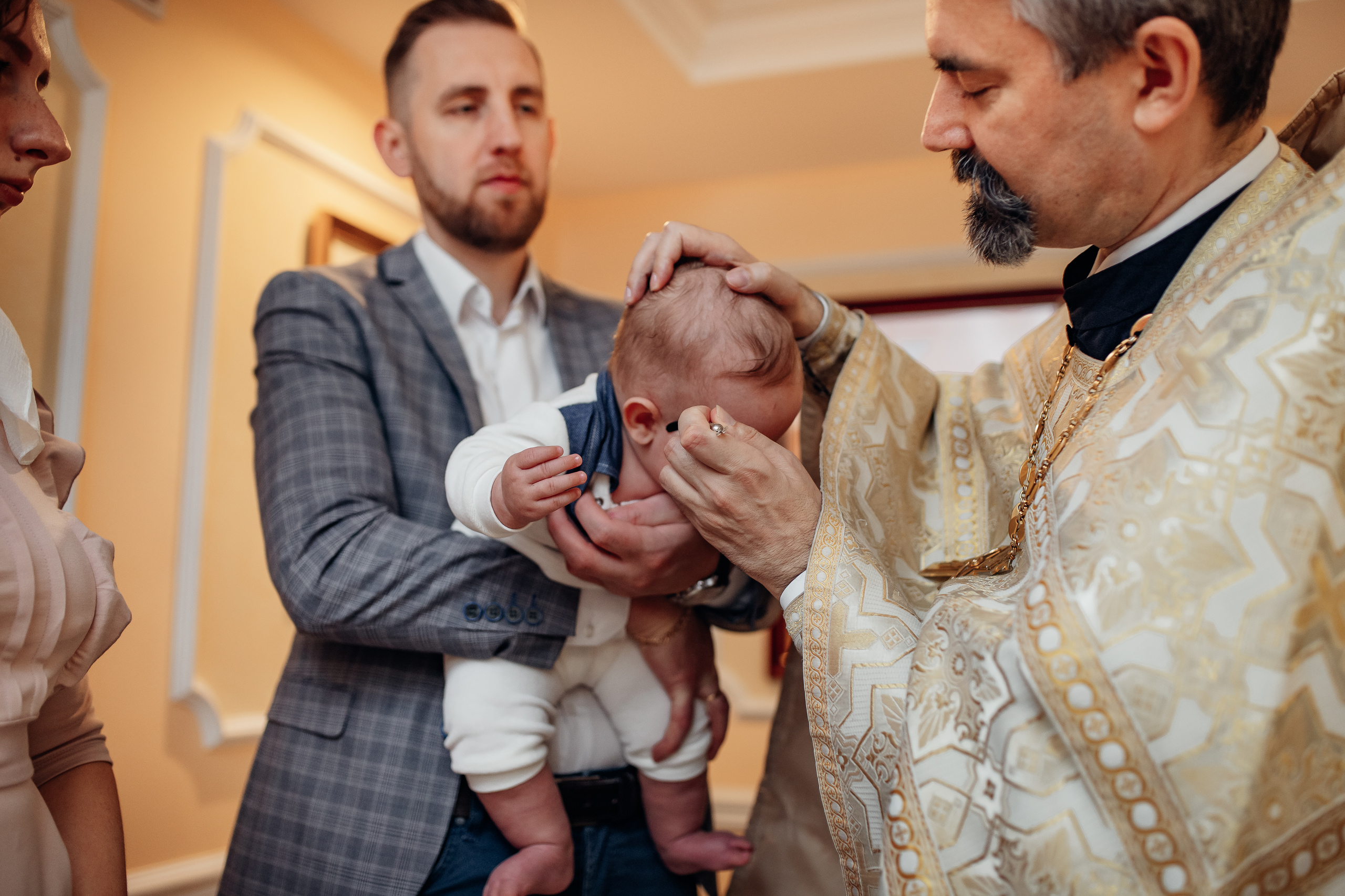 Крещение Михаила, Храм Серафима Саровского, Минск