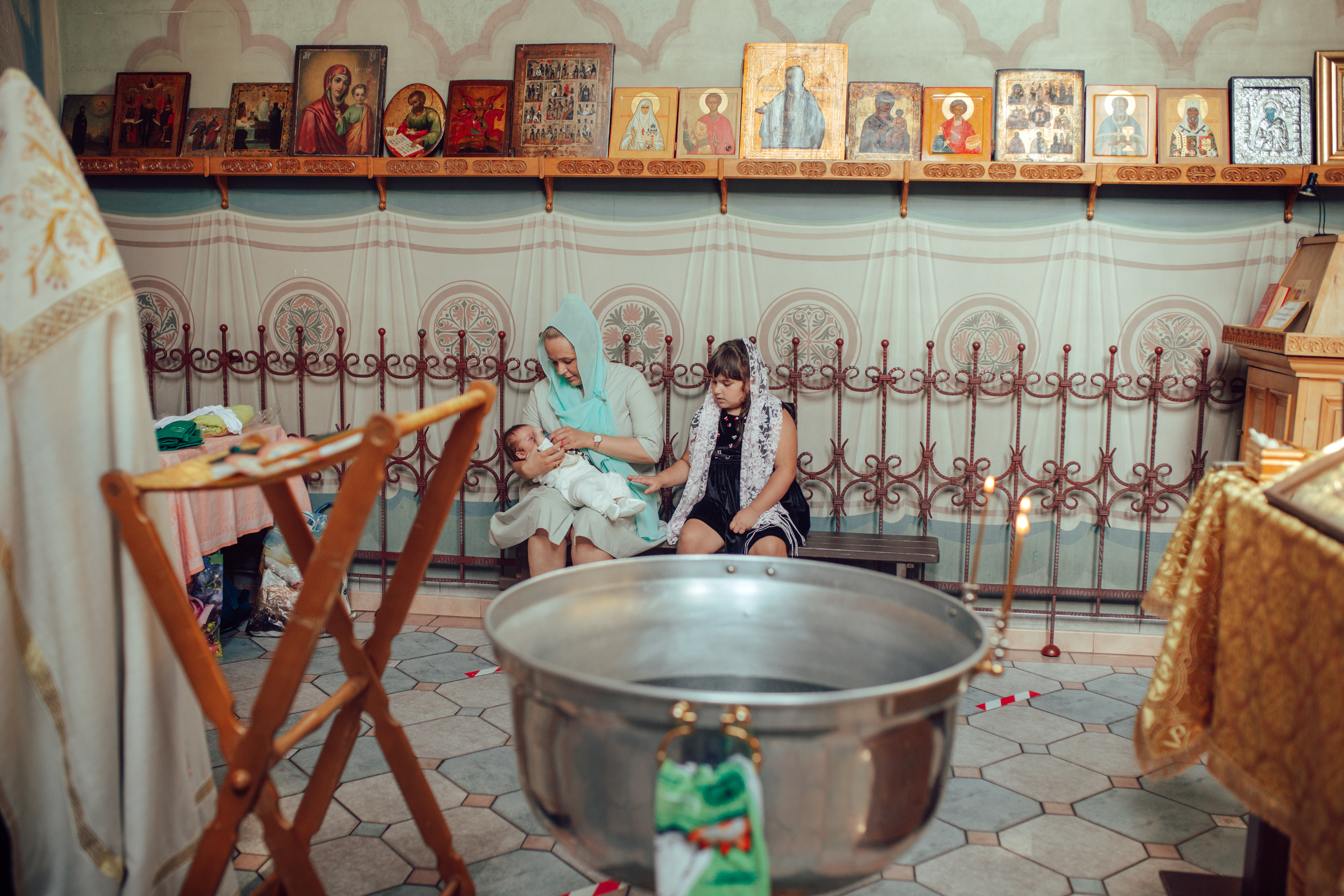 Крещение Никиты, Храм Иова Многострадального (Дом Милосердия), Минск