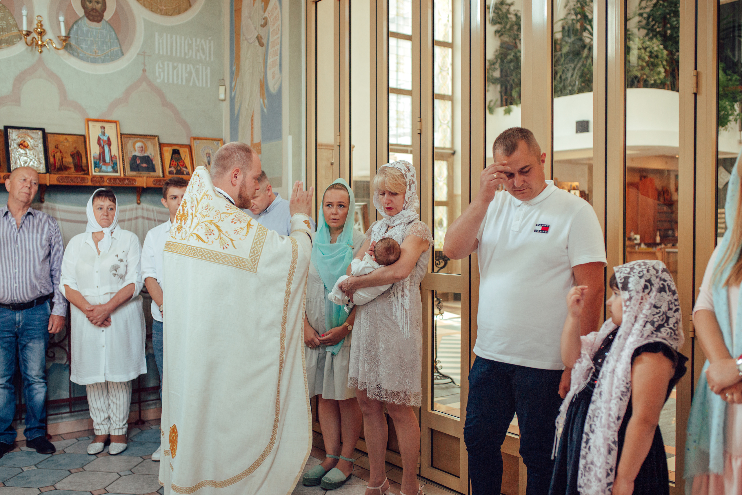 Крещение Никиты, Храм Иова Многострадального (Дом Милосердия), Минск