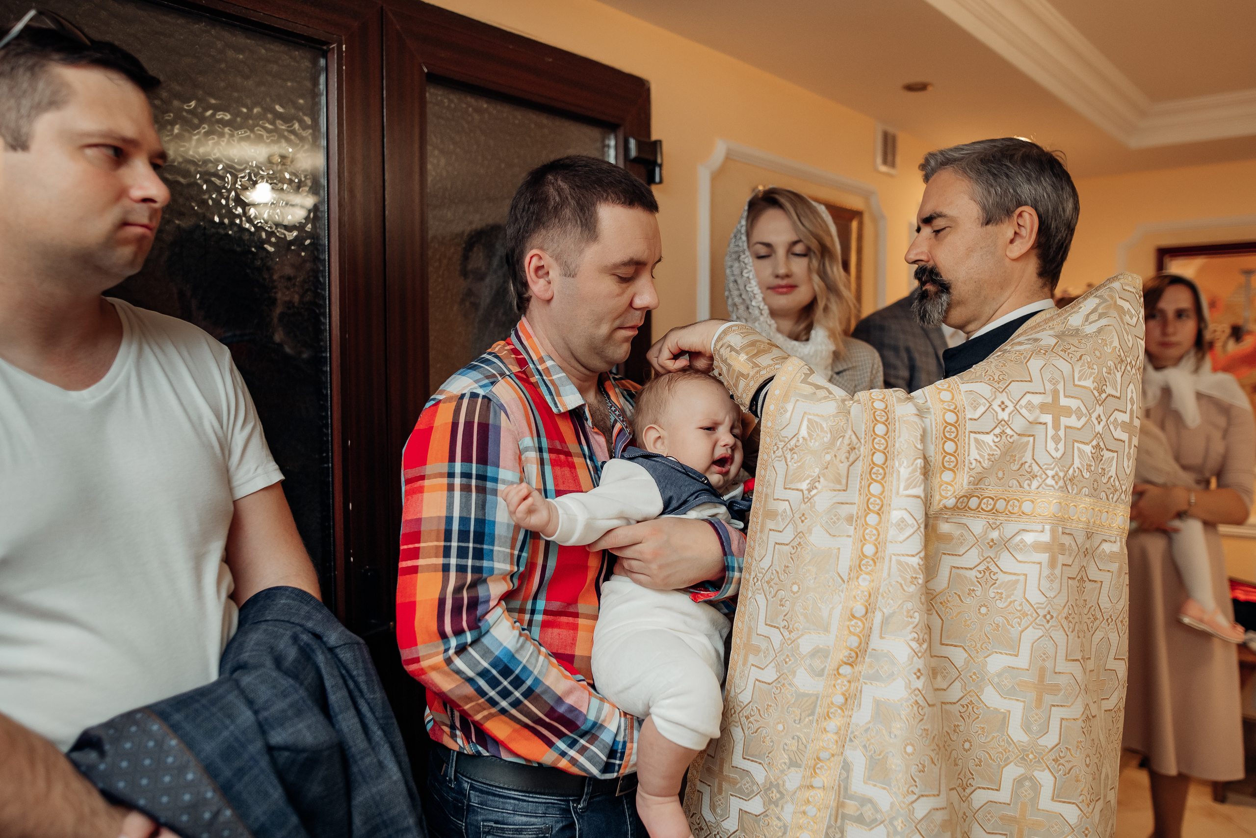 Крещение Михаила, Храм Серафима Саровского, Минск