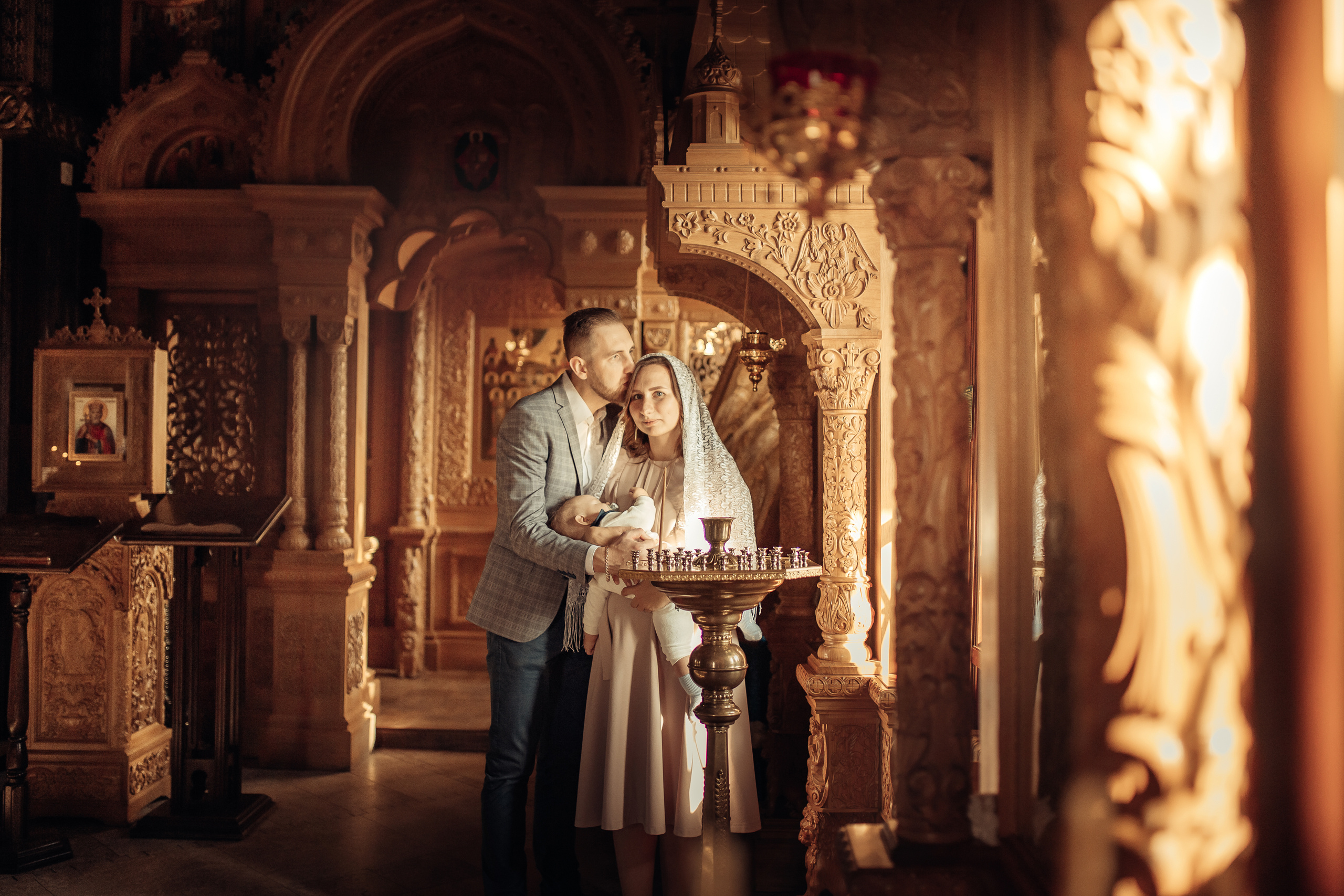 Крещение Михаила, Храм Серафима Саровского, Минск