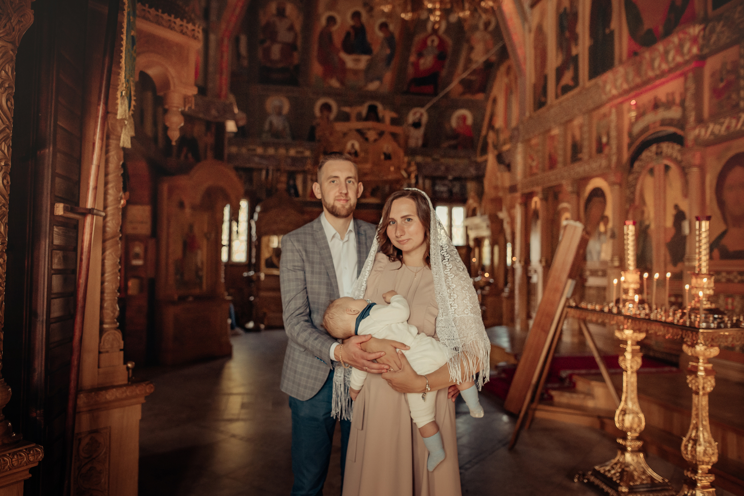 Крещение Михаила, Храм Серафима Саровского, Минск