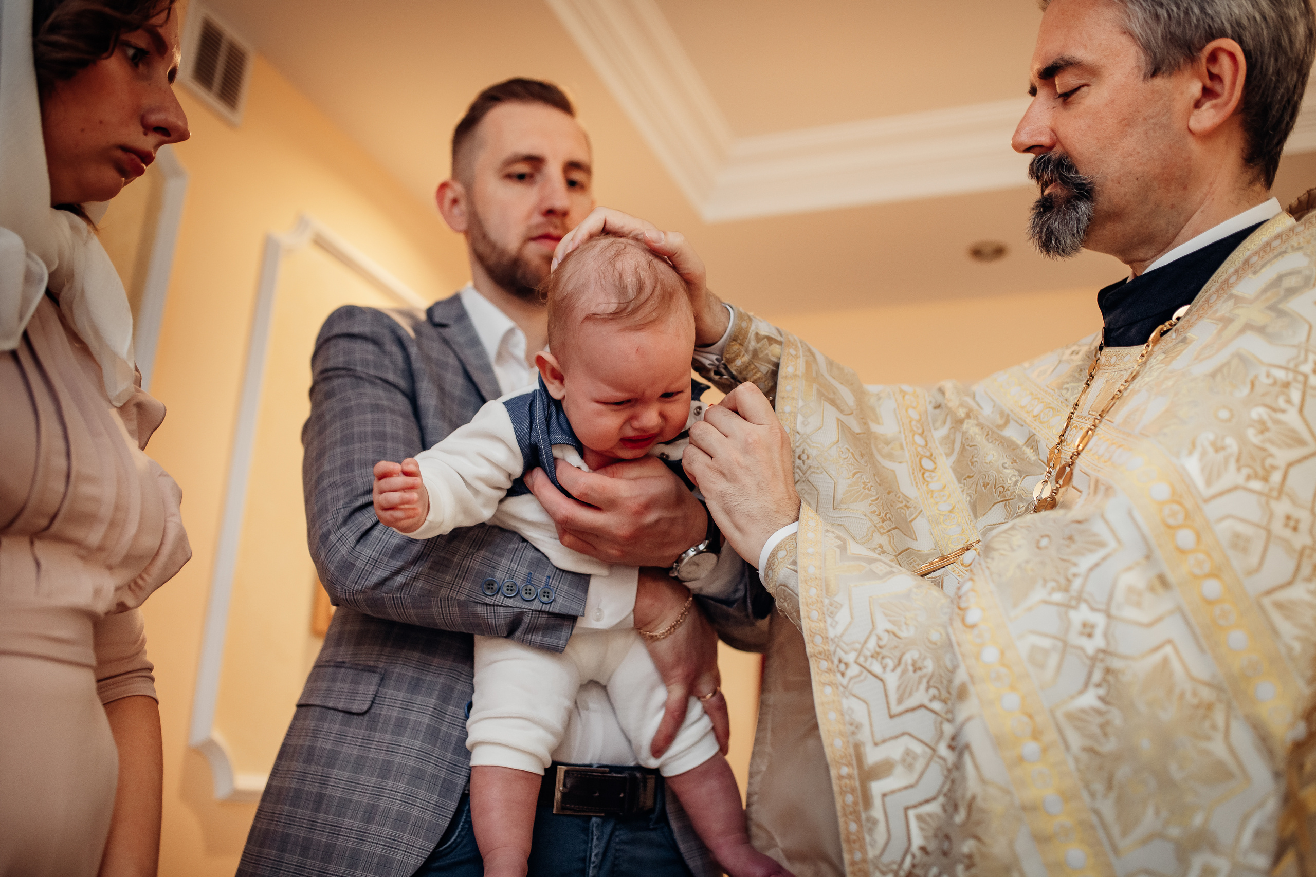 Крещение Михаила, Храм Серафима Саровского, Минск