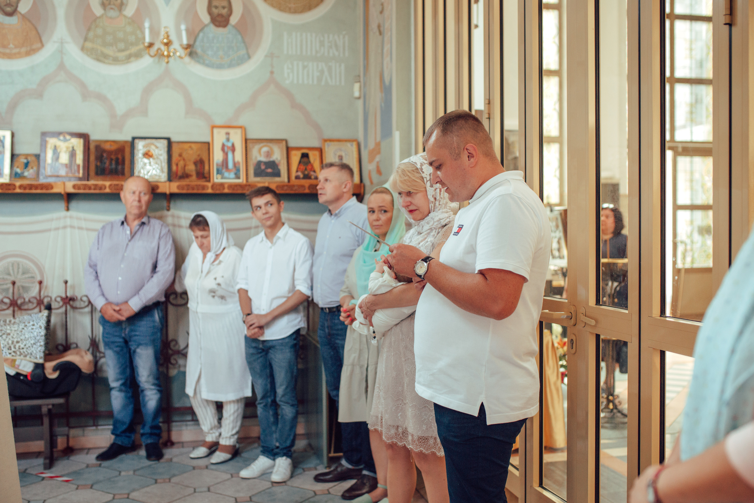 Крещение Никиты, Храм Иова Многострадального (Дом Милосердия), Минск