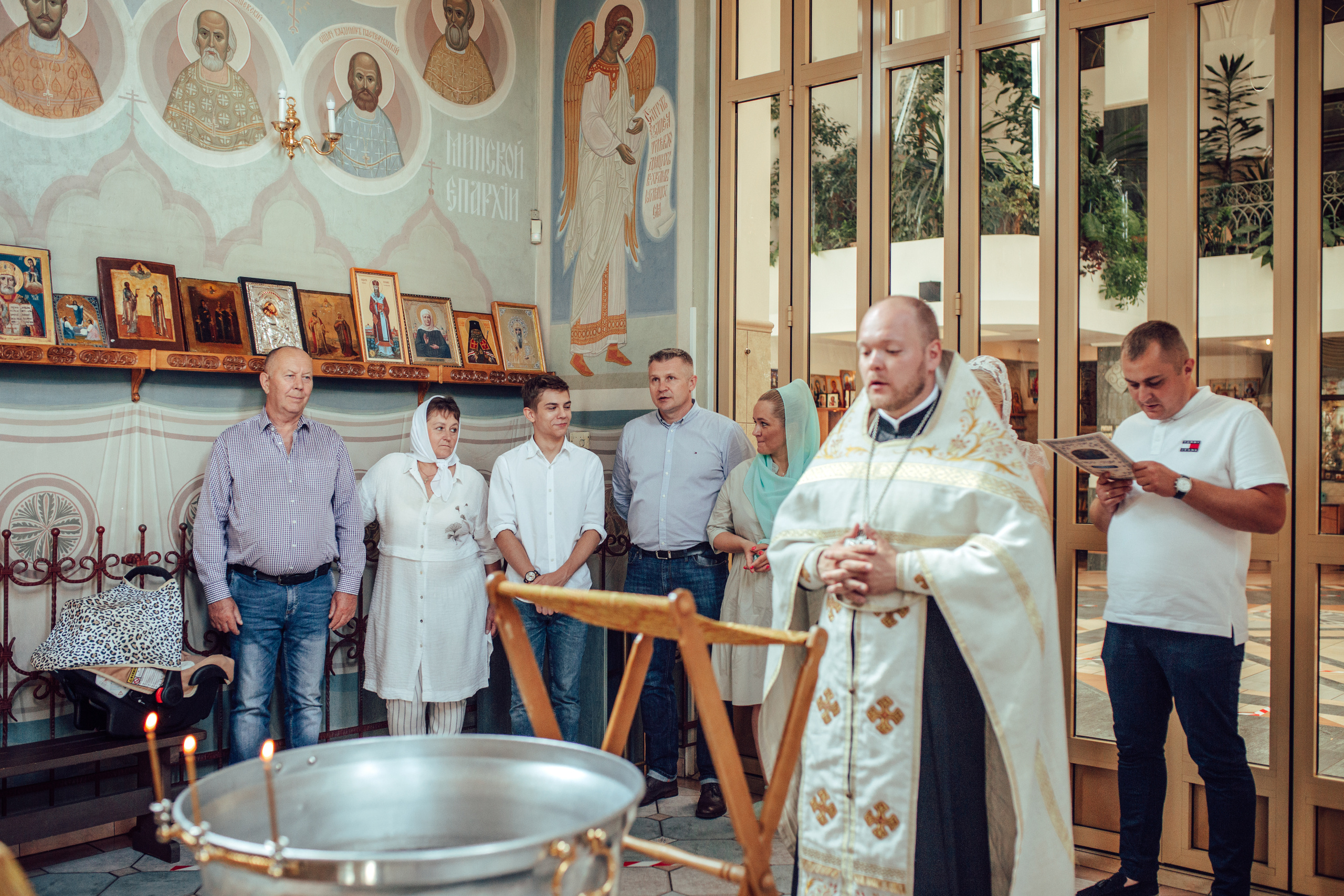 Крещение Никиты, Храм Иова Многострадального (Дом Милосердия), Минск