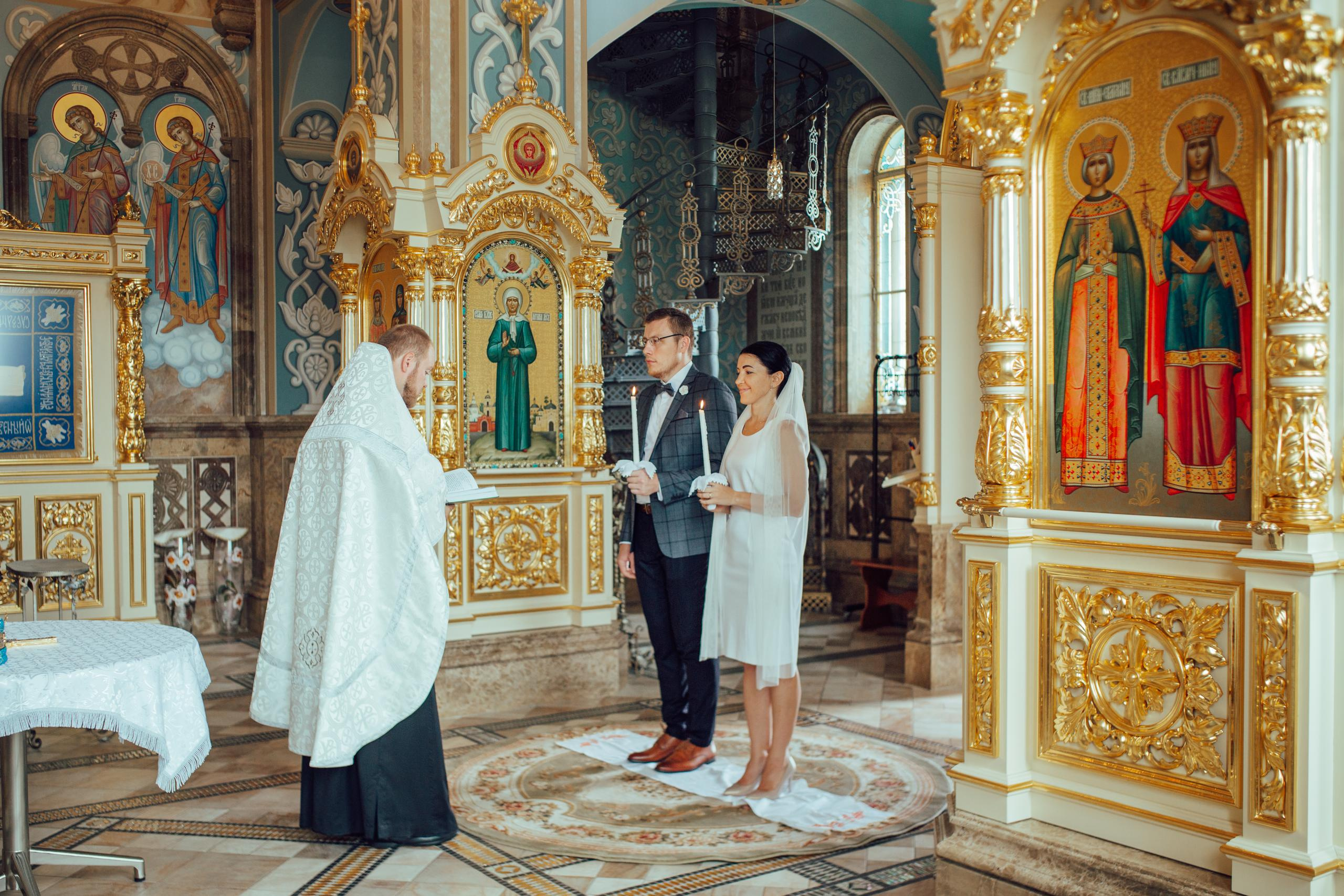 Юрий+Екатерина, Храм Всех Святых, Минск