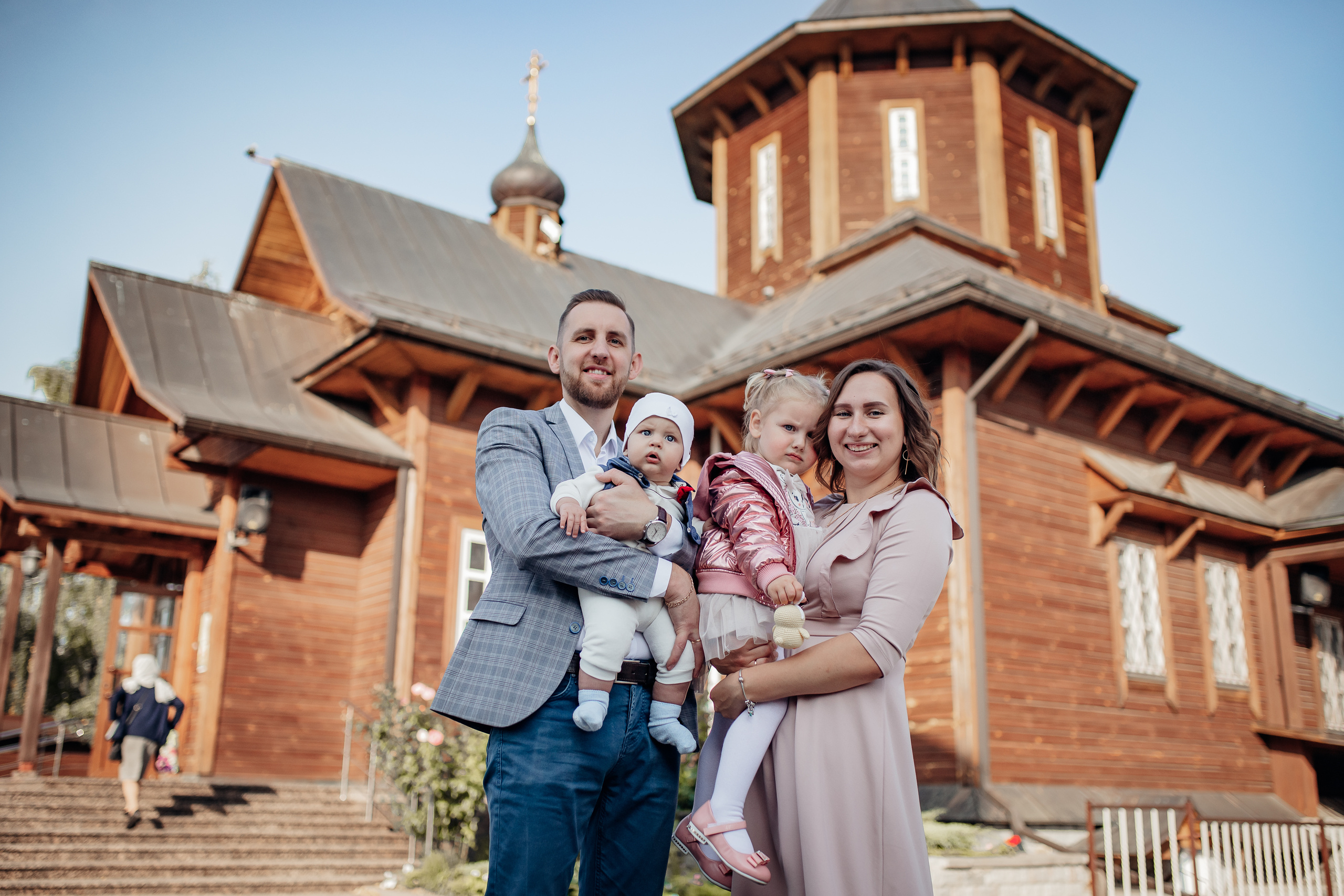 Крещение Михаила, Храм Серафима Саровского, Минск