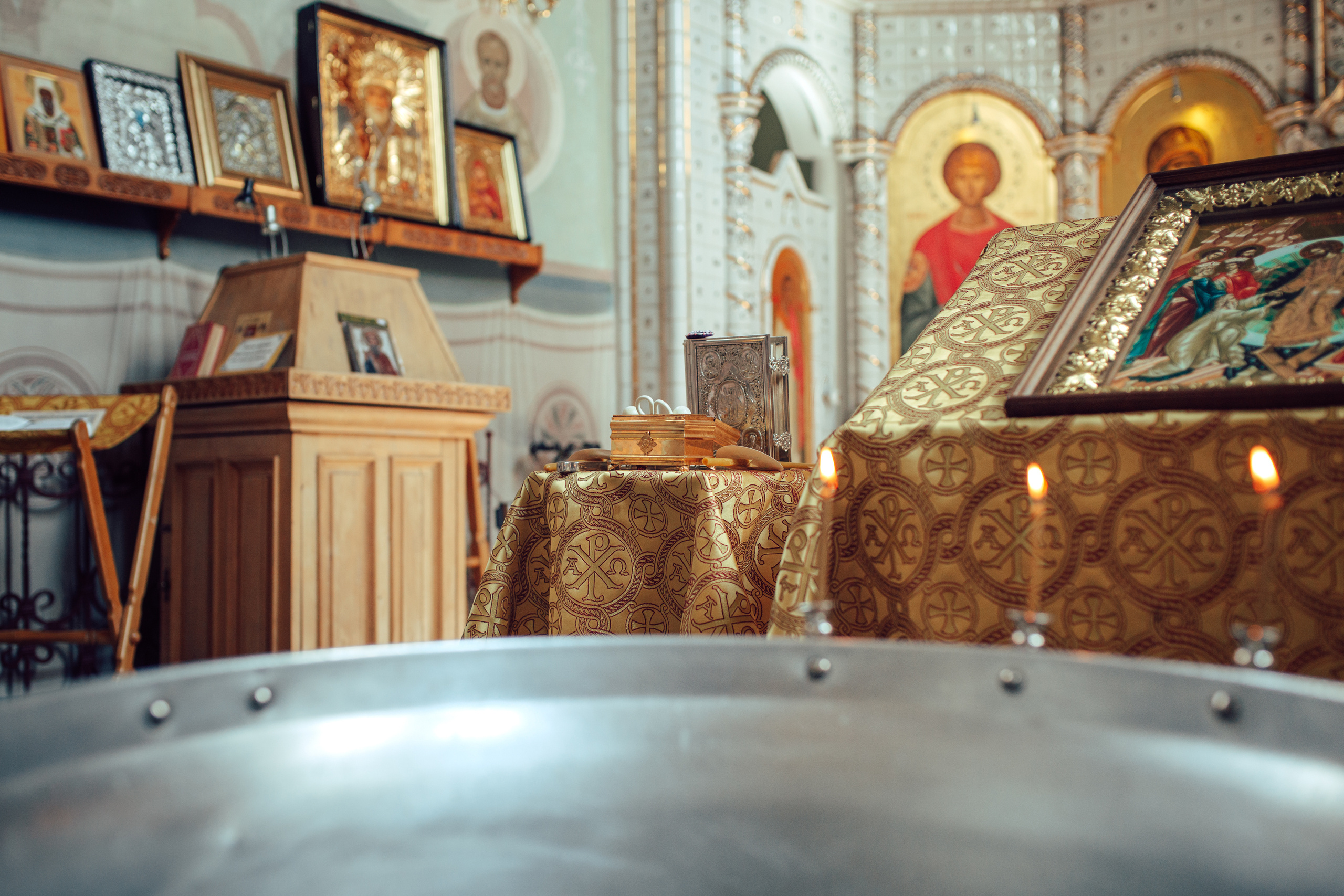 Крещение Никиты, Храм Иова Многострадального (Дом Милосердия), Минск