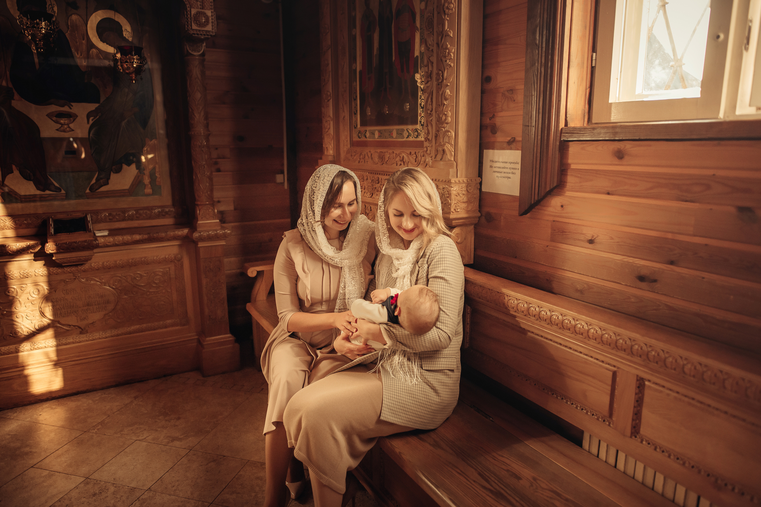 Крещение Михаила, Храм Серафима Саровского, Минск