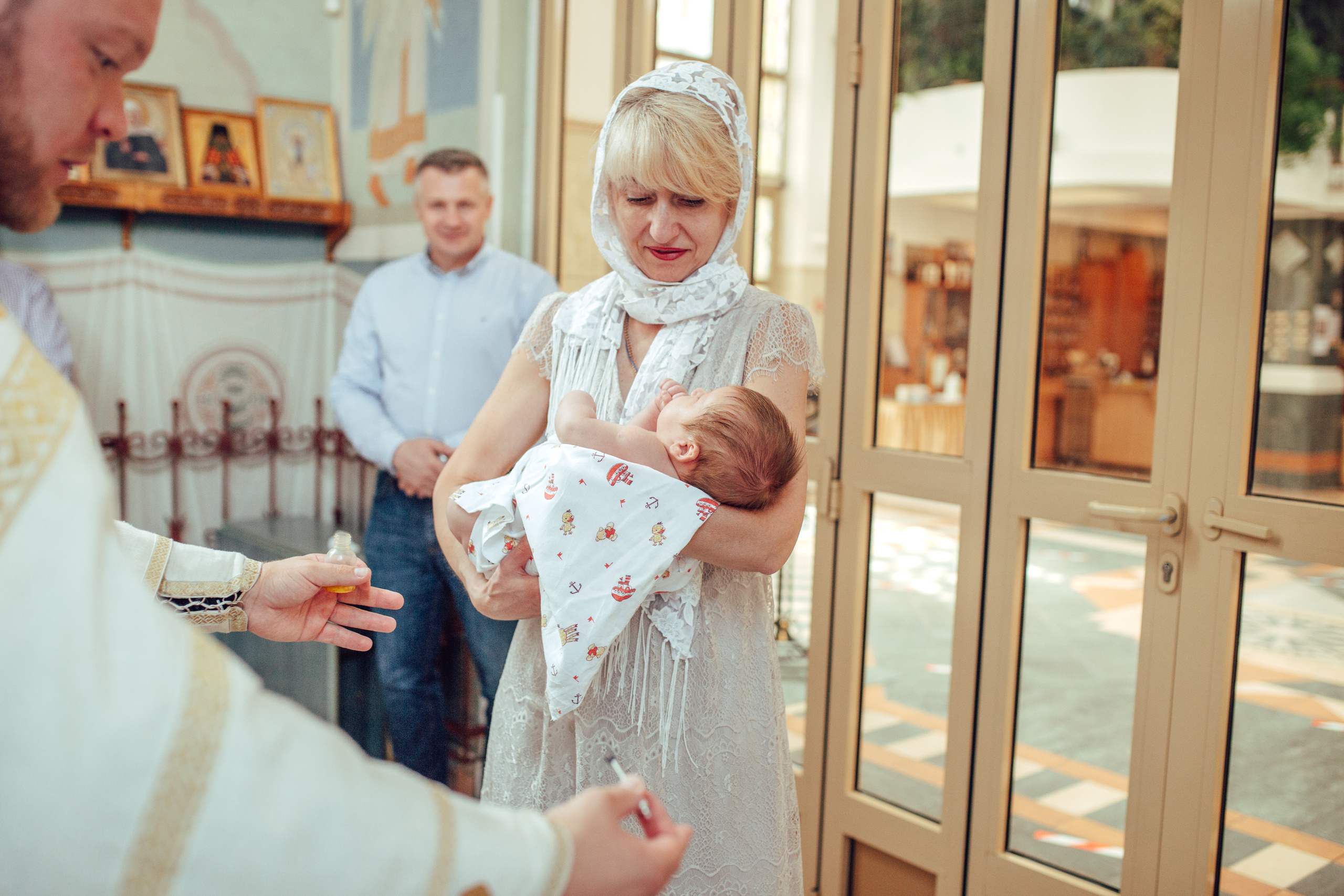 Крещение Никиты, Храм Иова Многострадального (Дом Милосердия), Минск