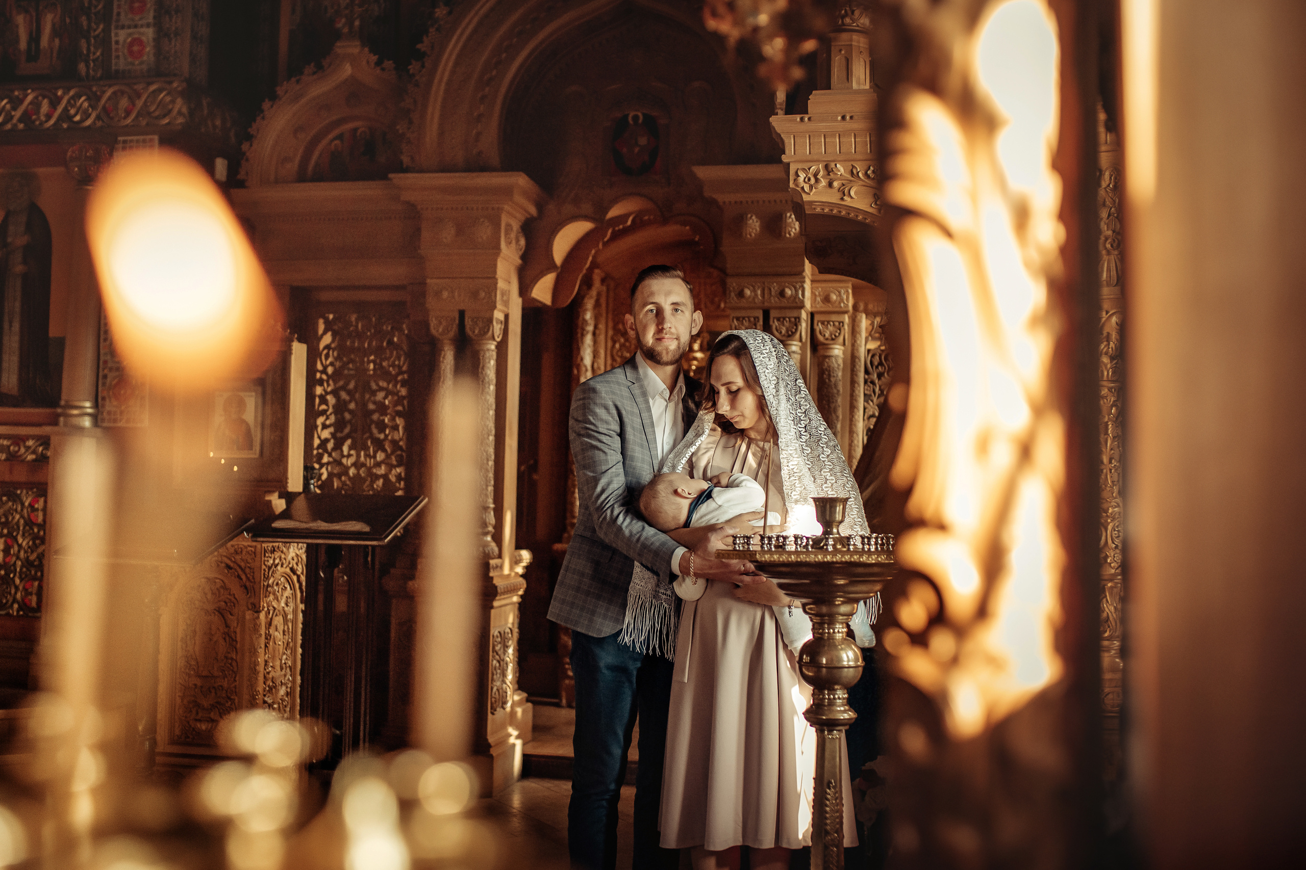 Крещение Михаила, Храм Серафима Саровского, Минск