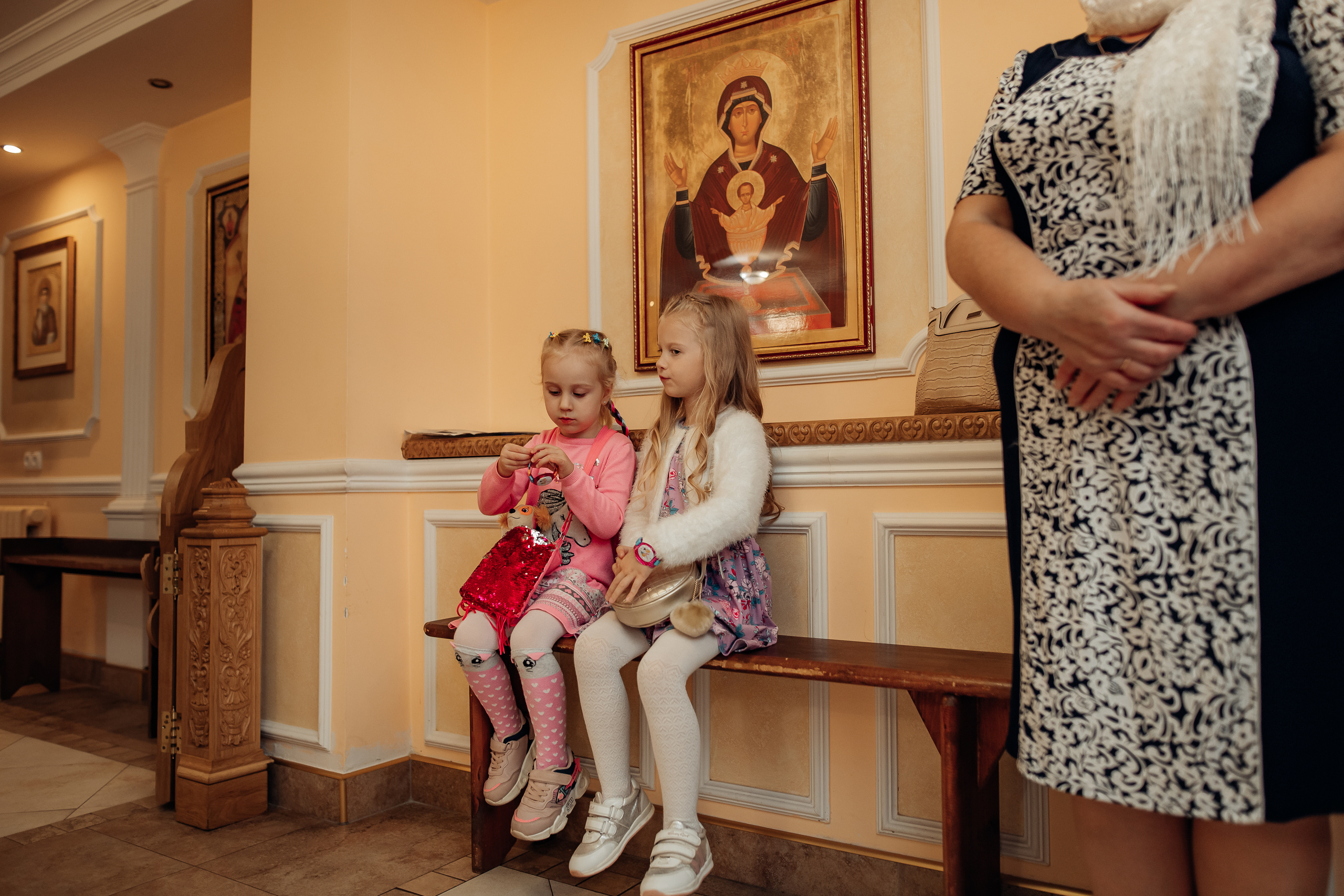 Крещение Михаила, Храм Серафима Саровского, Минск