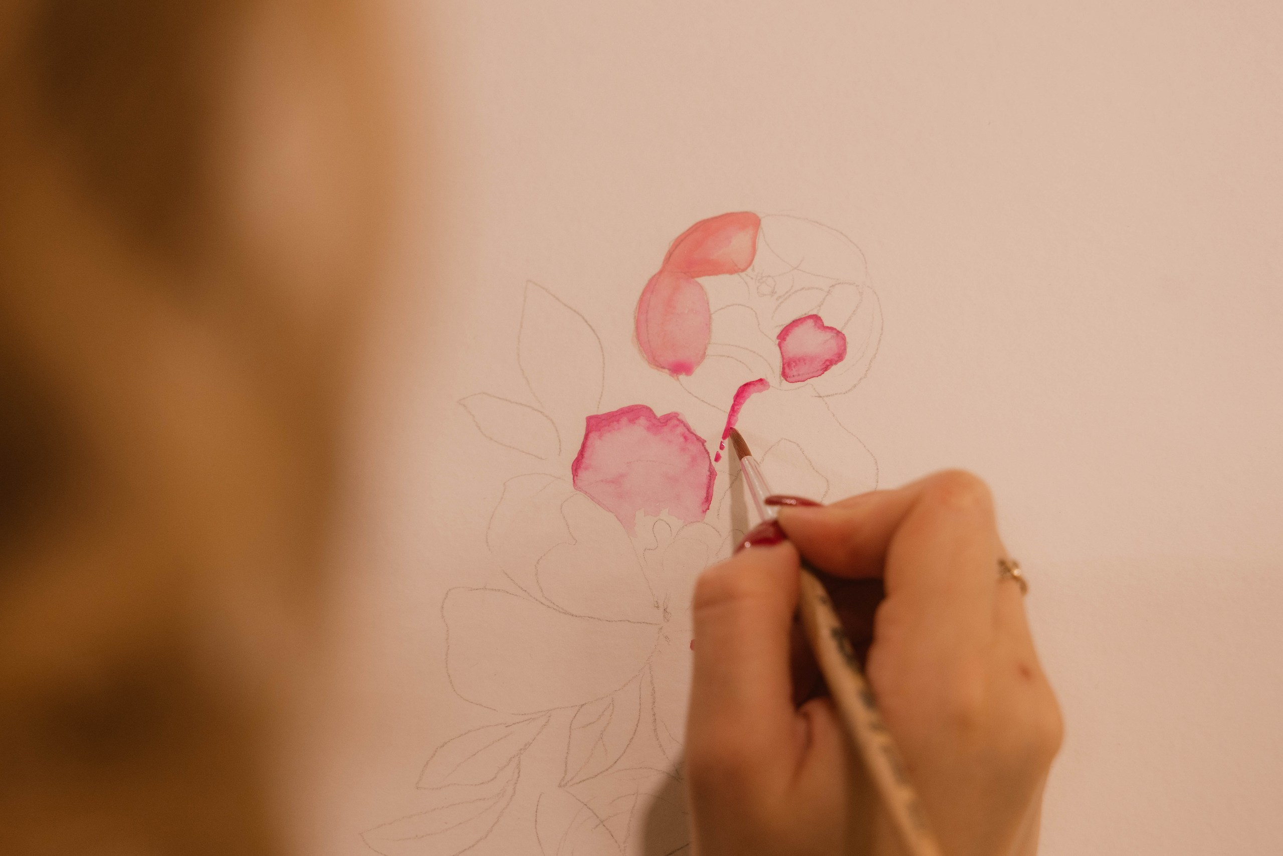 Мастер-класс по рисованию на день рождения. Свадебный, семейный фотограф в Рязани Лена Брант