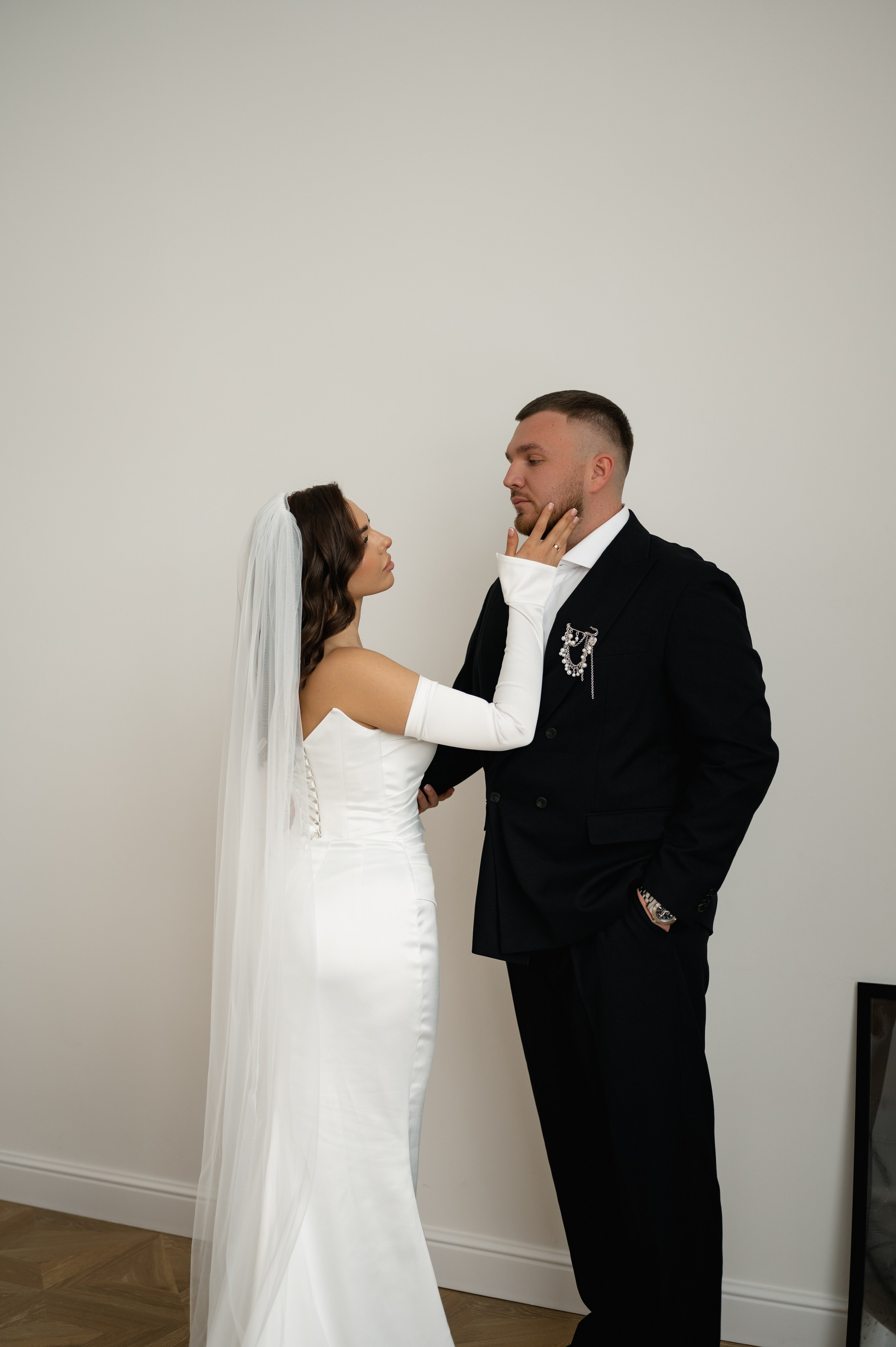 Свадебная фотосессия в студии. Свадебный и семейный фотограф в Краснодаре Алина Мельник