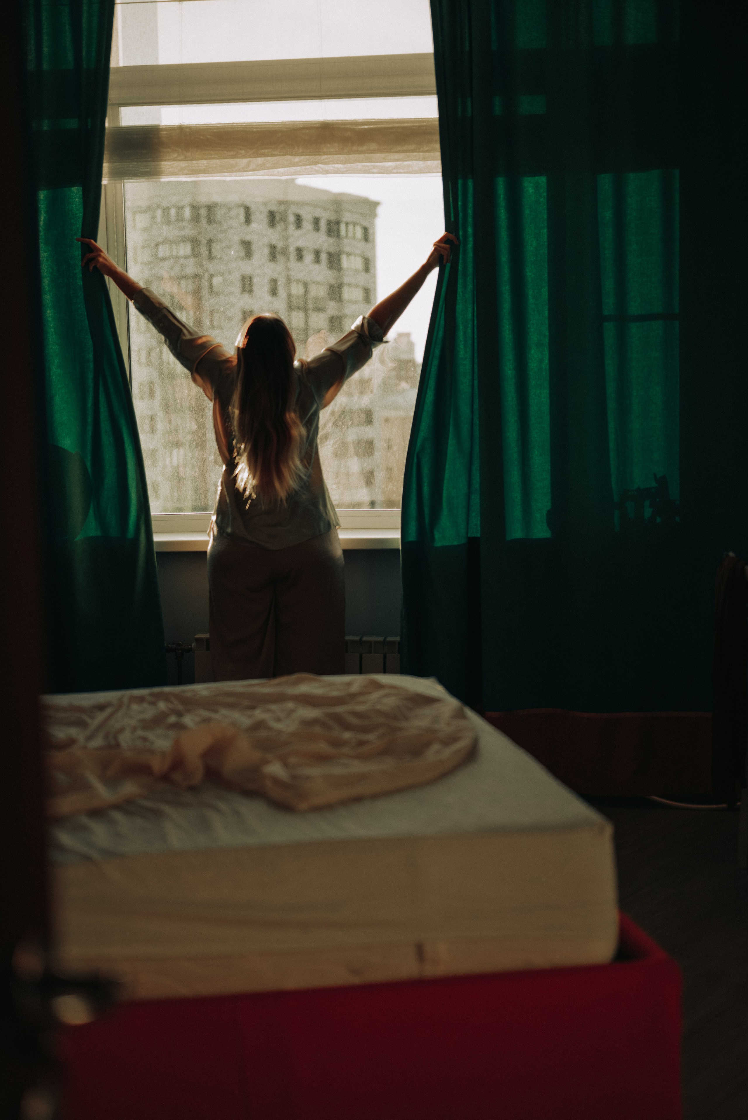 Утро мамы и дочки. Алёна и Ярослава. Семейный фотограф в Москве Дарья Пузикова