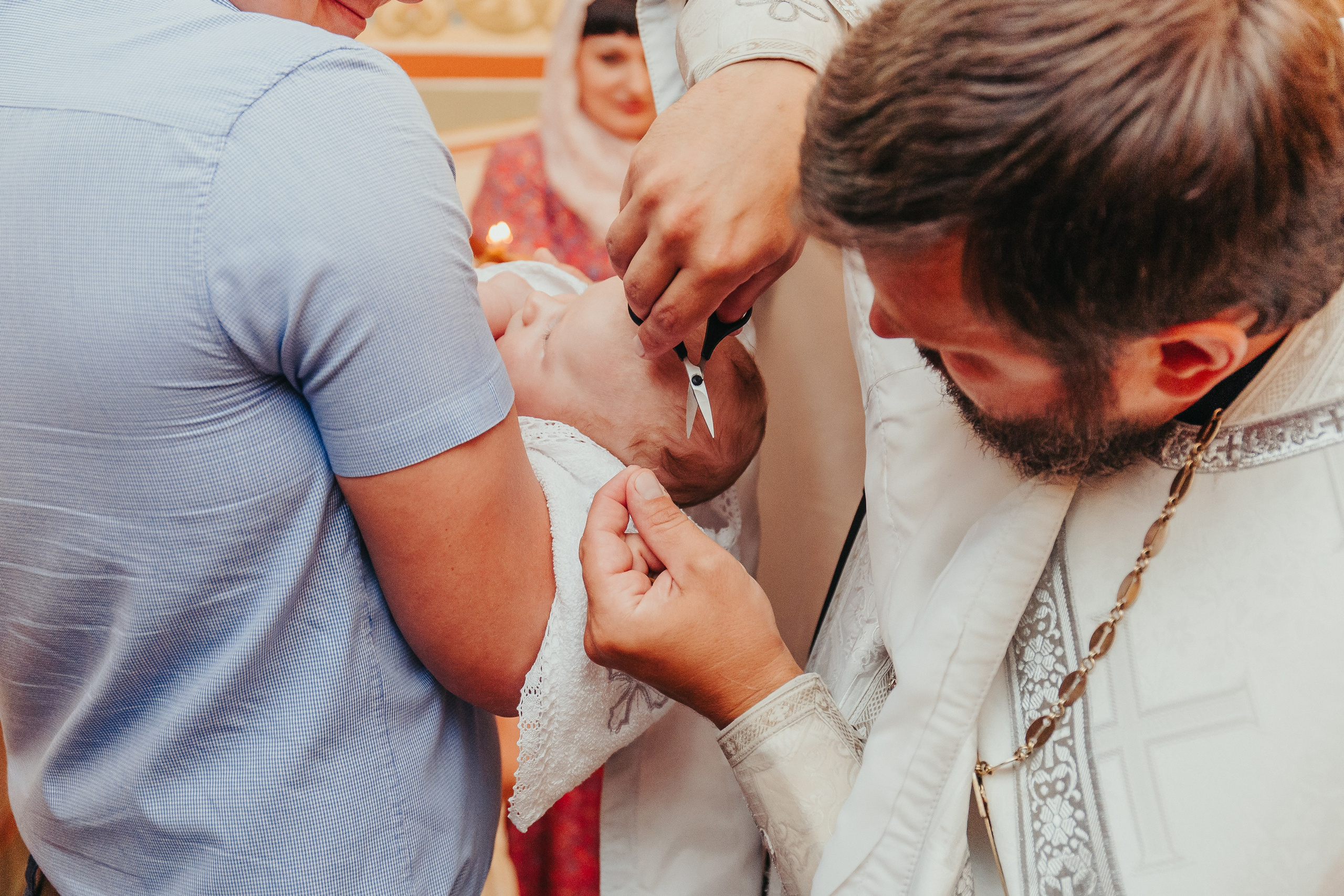 Крещение Маши в Черниговском Скиту. Фотограф новорожденных и детский в Сергиевом Посаде Кругликова Юлия