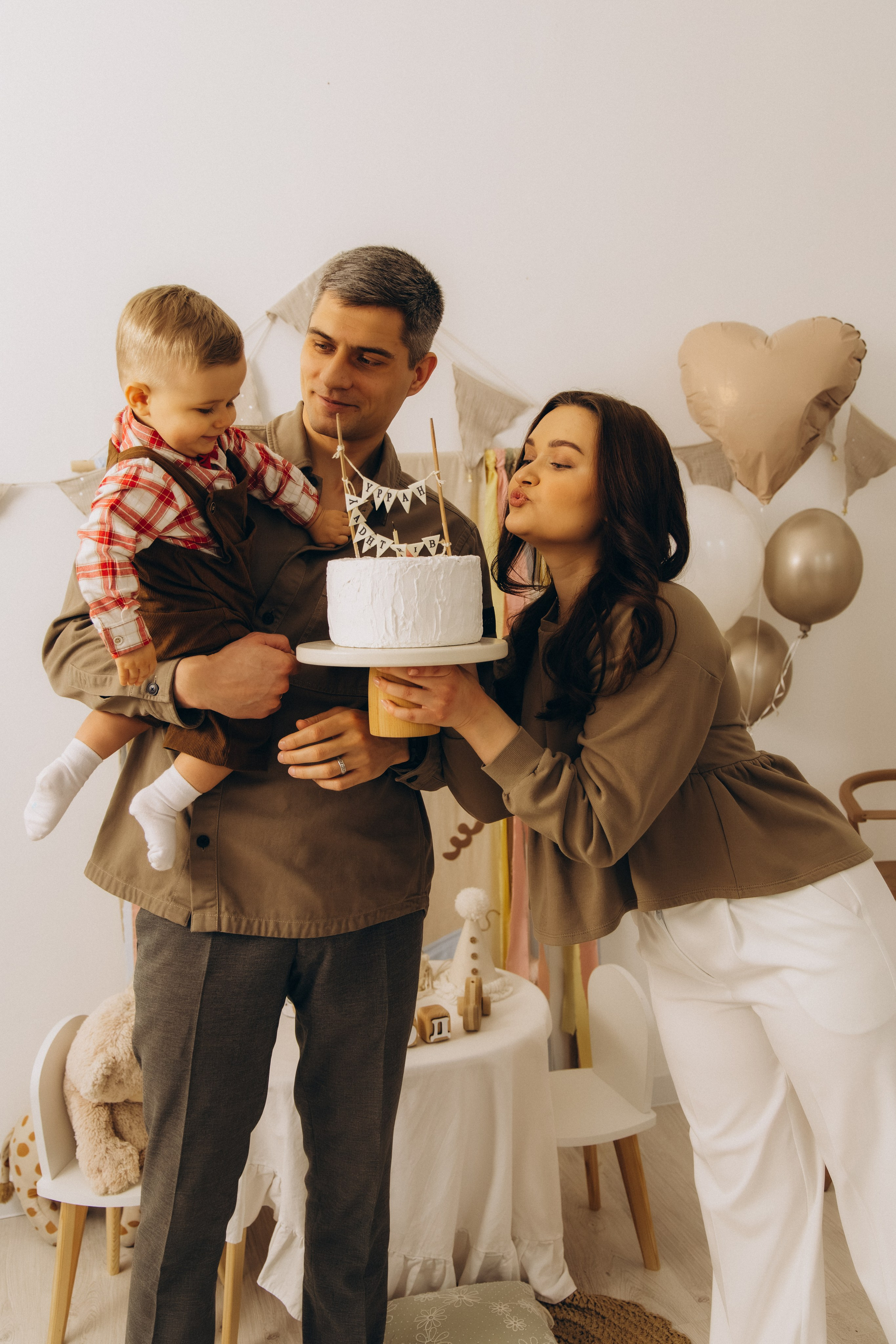 История про первый День Рождения. Семейный фотограф в Москве Лоншакова Кристина