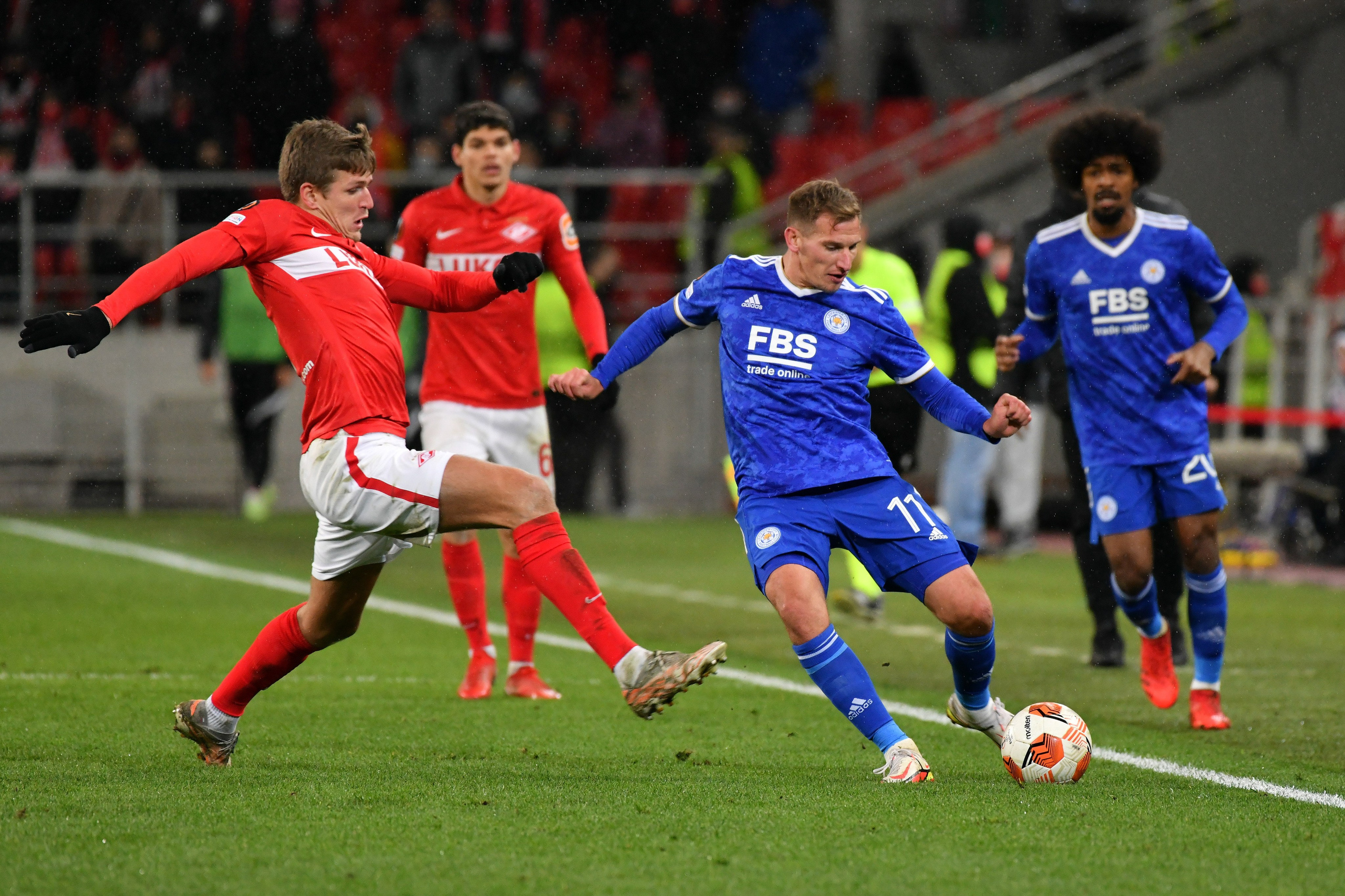 Лига Европы по футболу УЕФА: "Спартак" (Россия) – "Лестер Сити" (Англия) / М24