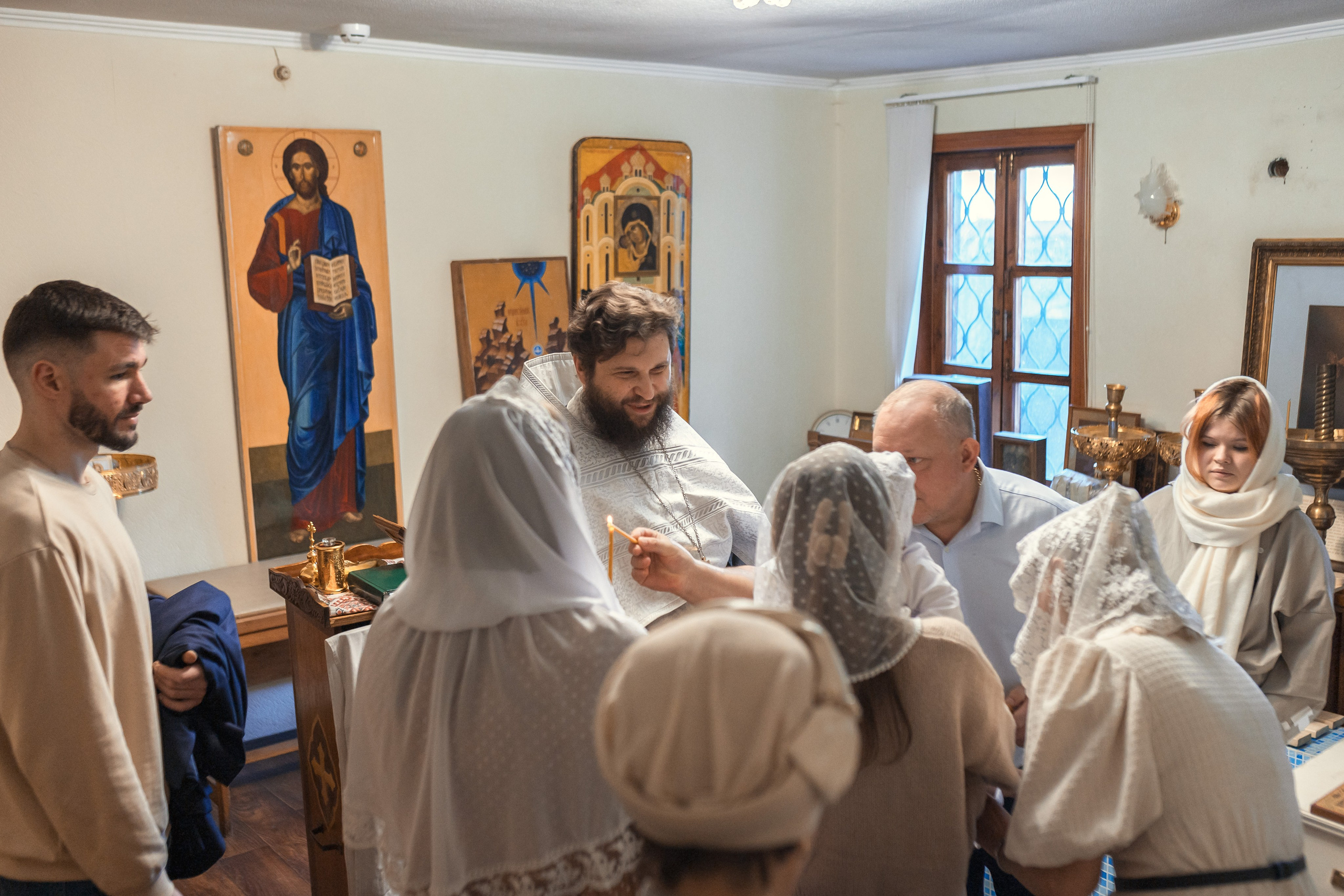 Фотограф на Крещение в Храме Ризоположения Пресвятой Богородицы в Леоново. Профессиональный фотограф в Москве и Мо Мария Шантарёва