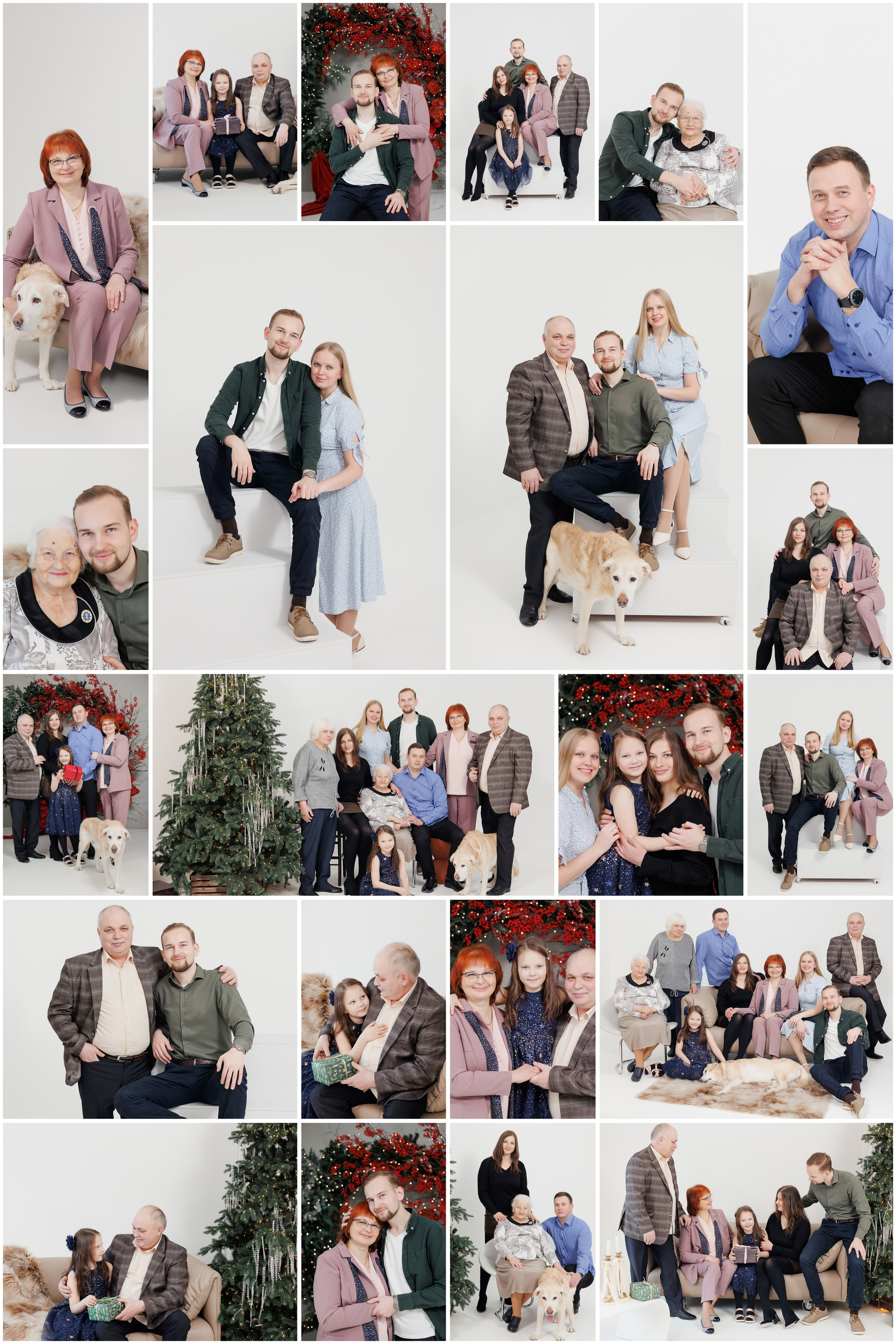 Семейная фотосессия в фотостудии и на природе в Твери. Свадебный и семейный фотограф в Твери и Тверской области