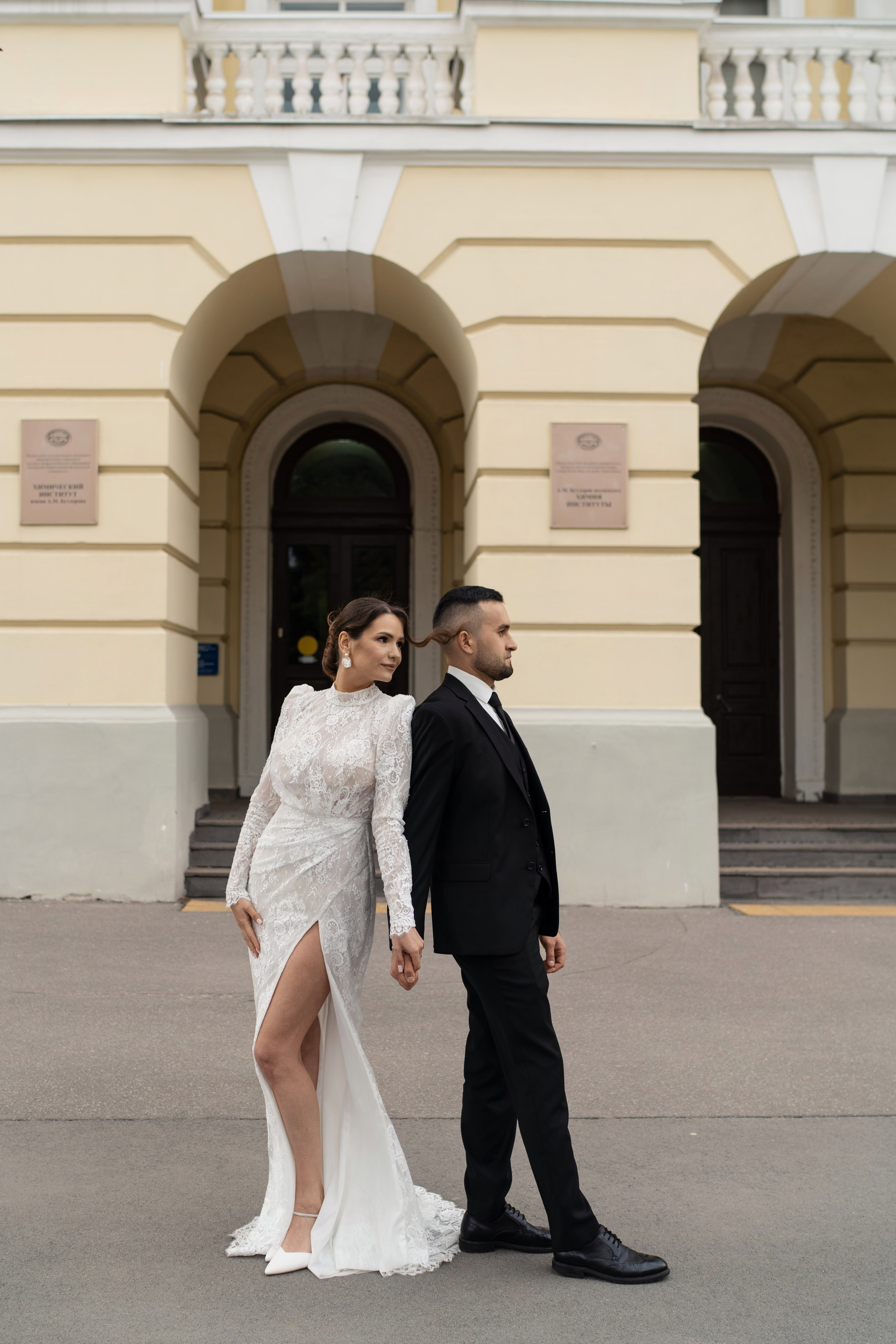 Свадебная фотосессия в городе, classic. Главная